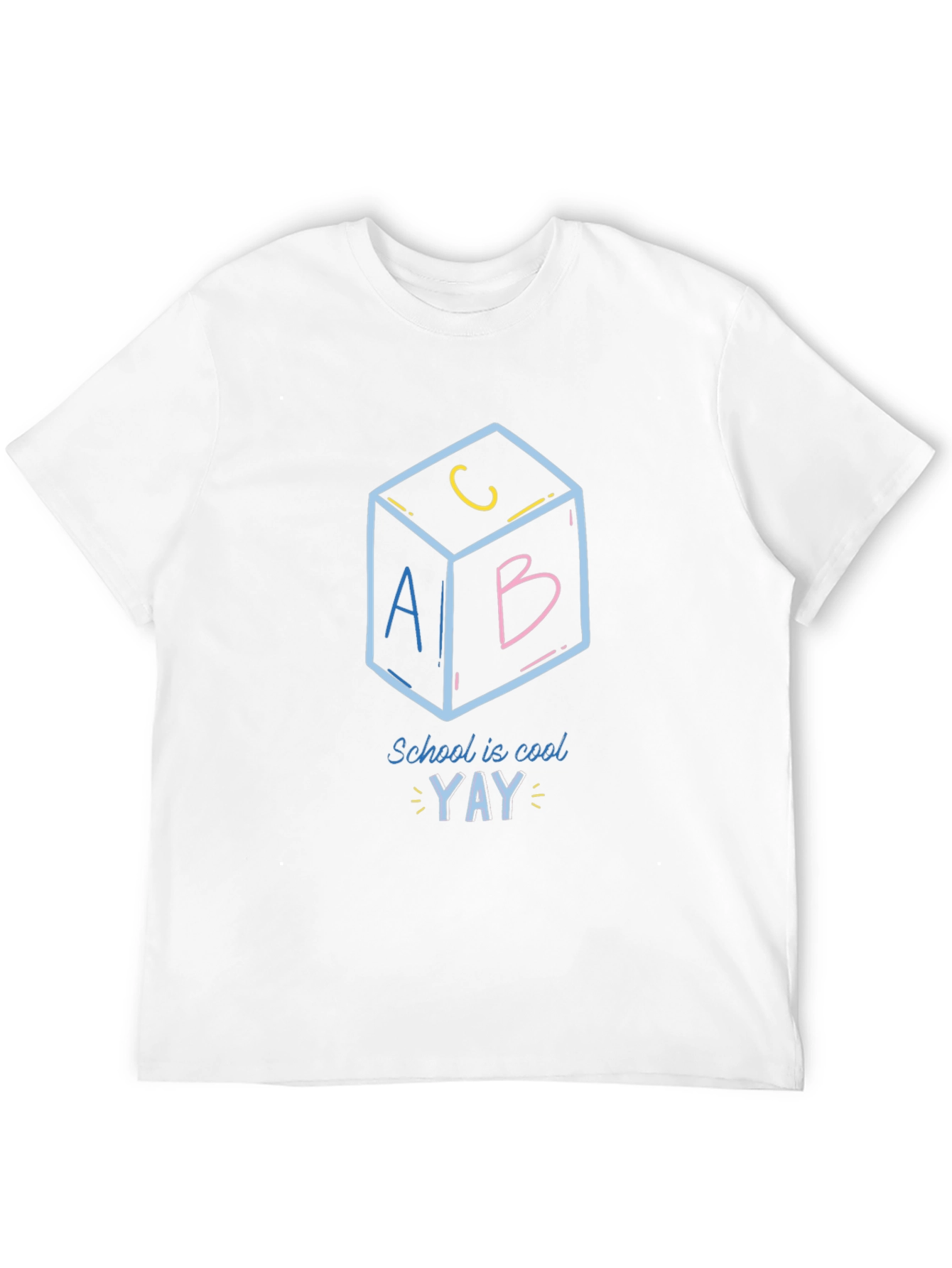School is Cool Black T-Shirt