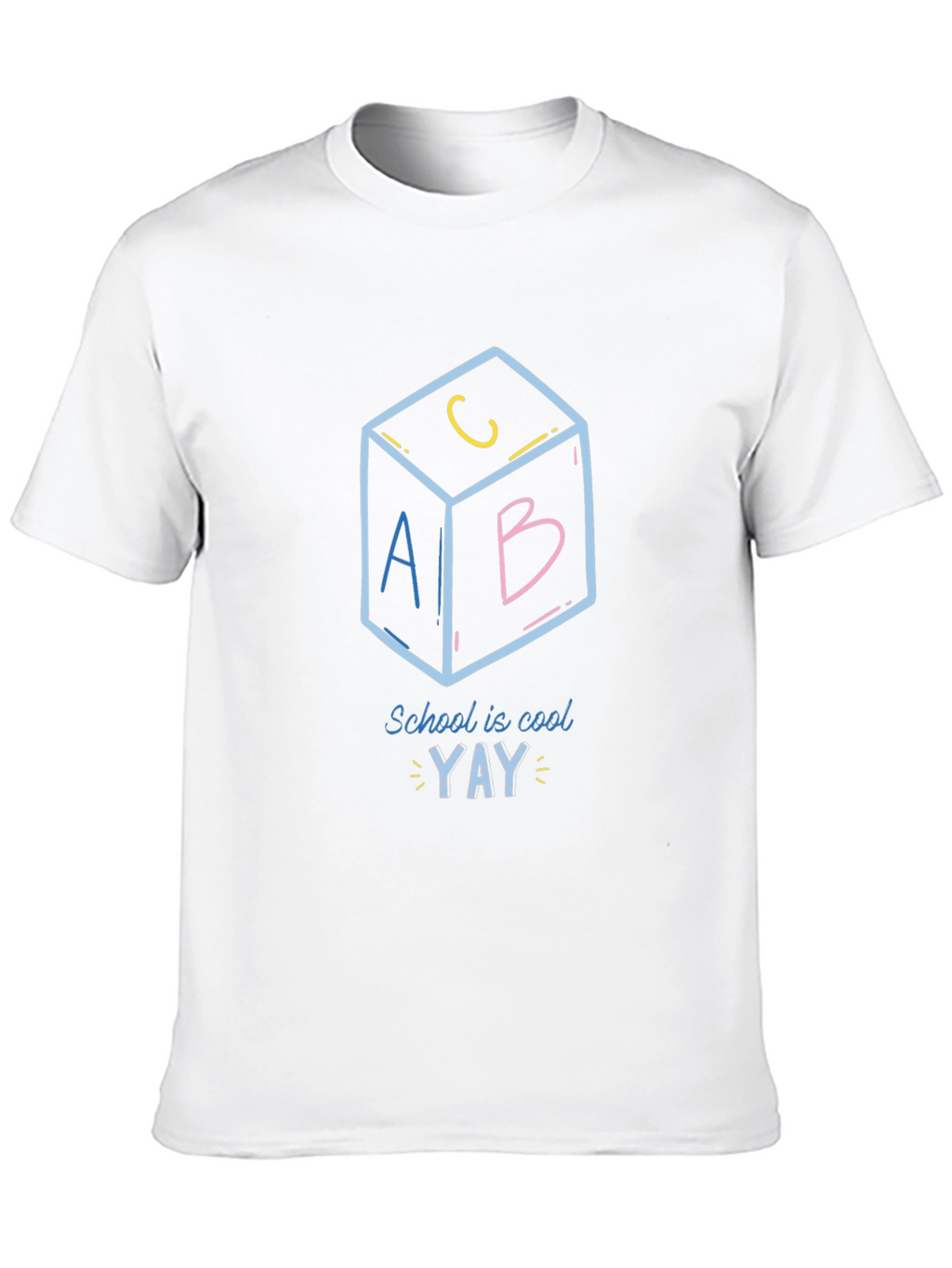 School is Cool Black T-Shirt