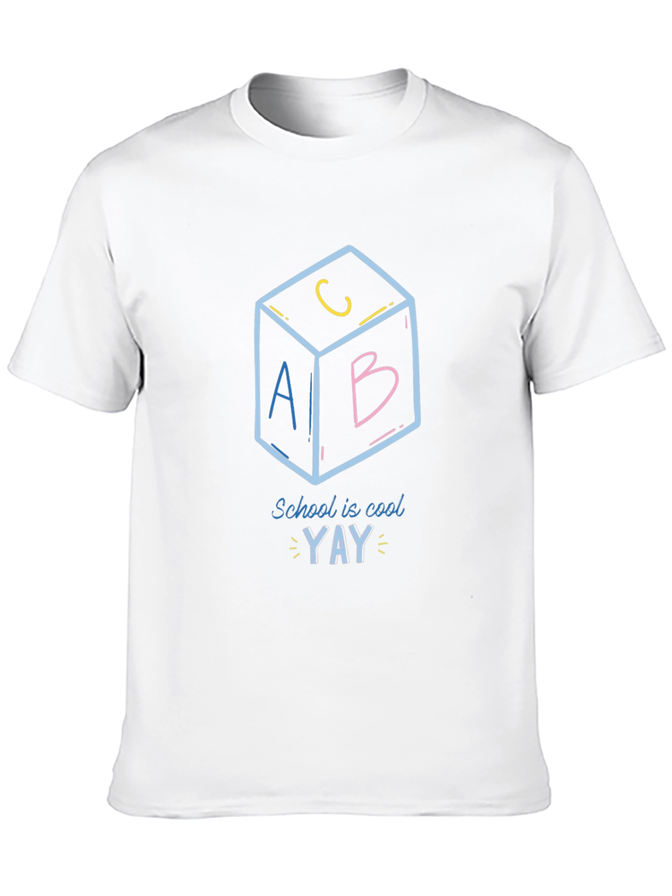 School is Cool Black T-Shirt
