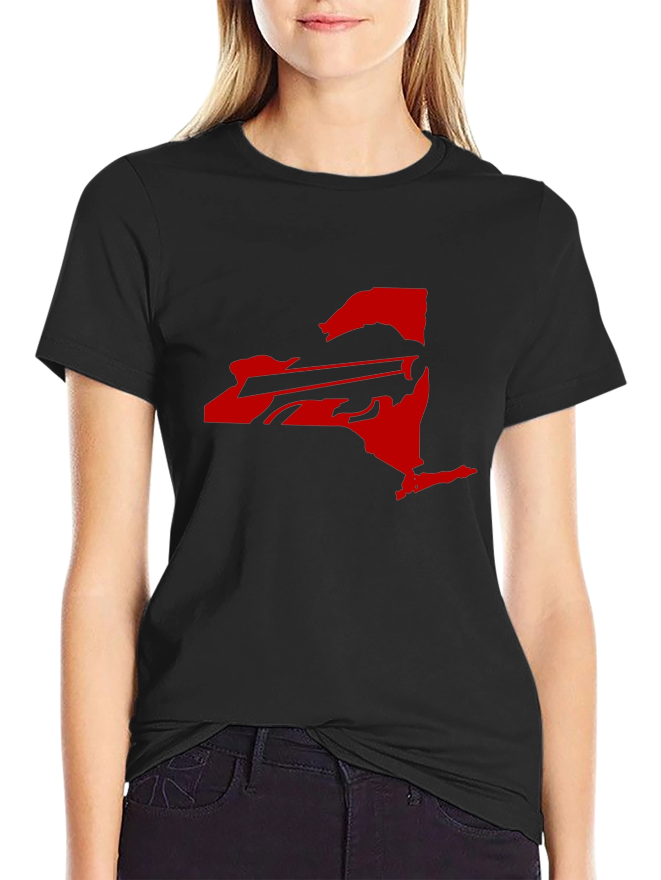 Buffalo Bills New York State T-Shirt