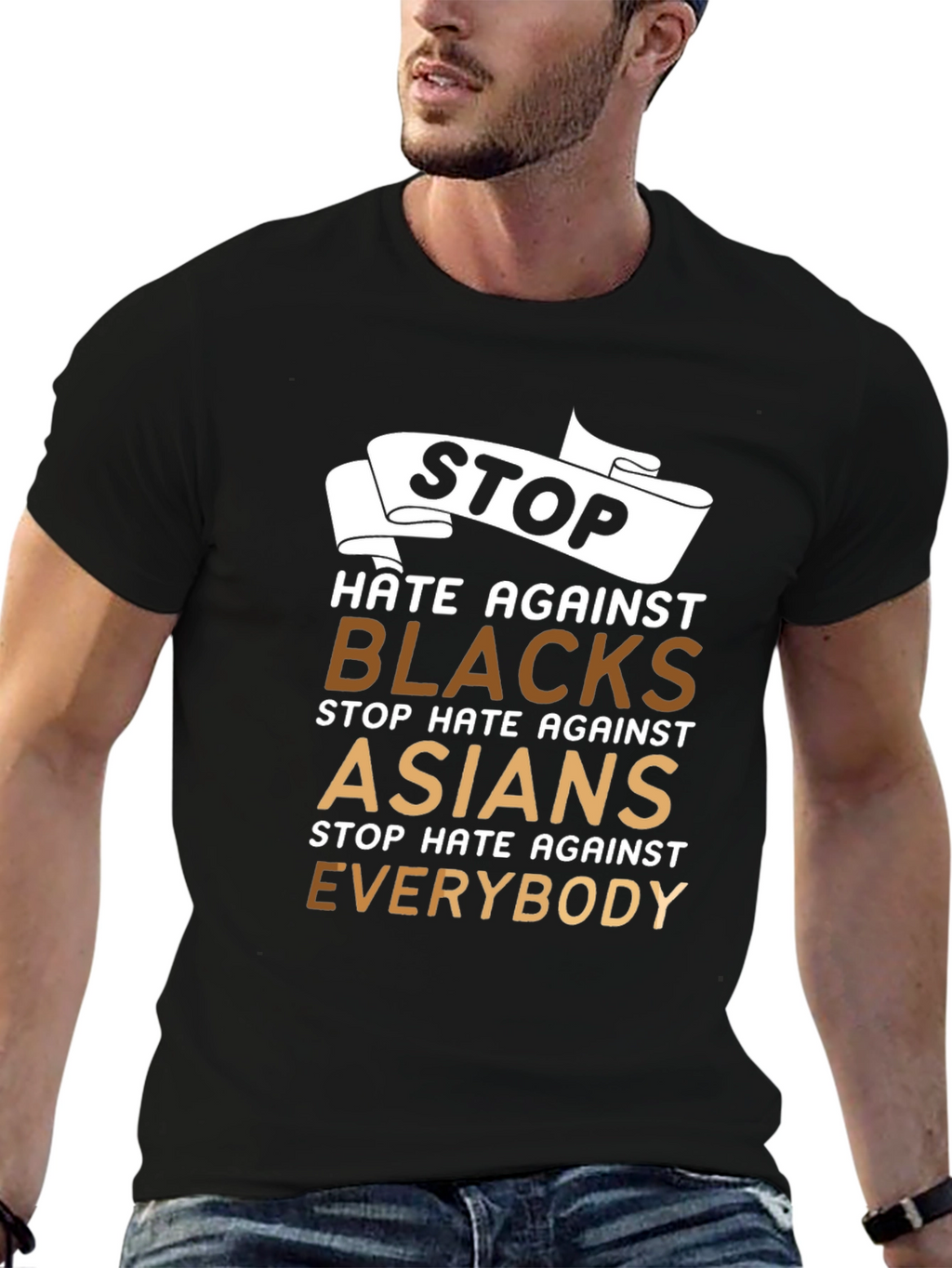 Stop Hate Against Everyone Equality T-Shirt