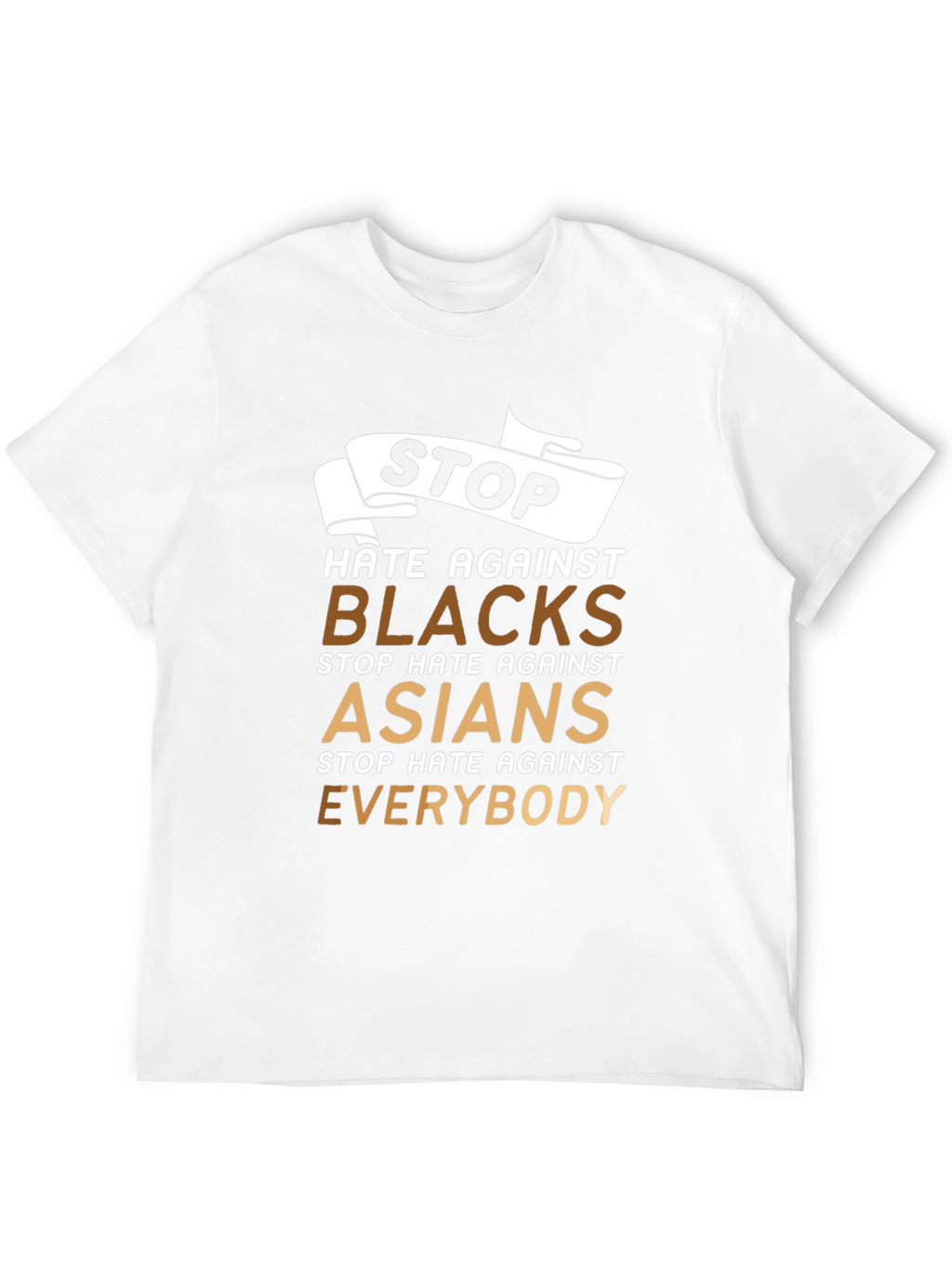 Stop Hate Against Everyone Equality T-Shirt