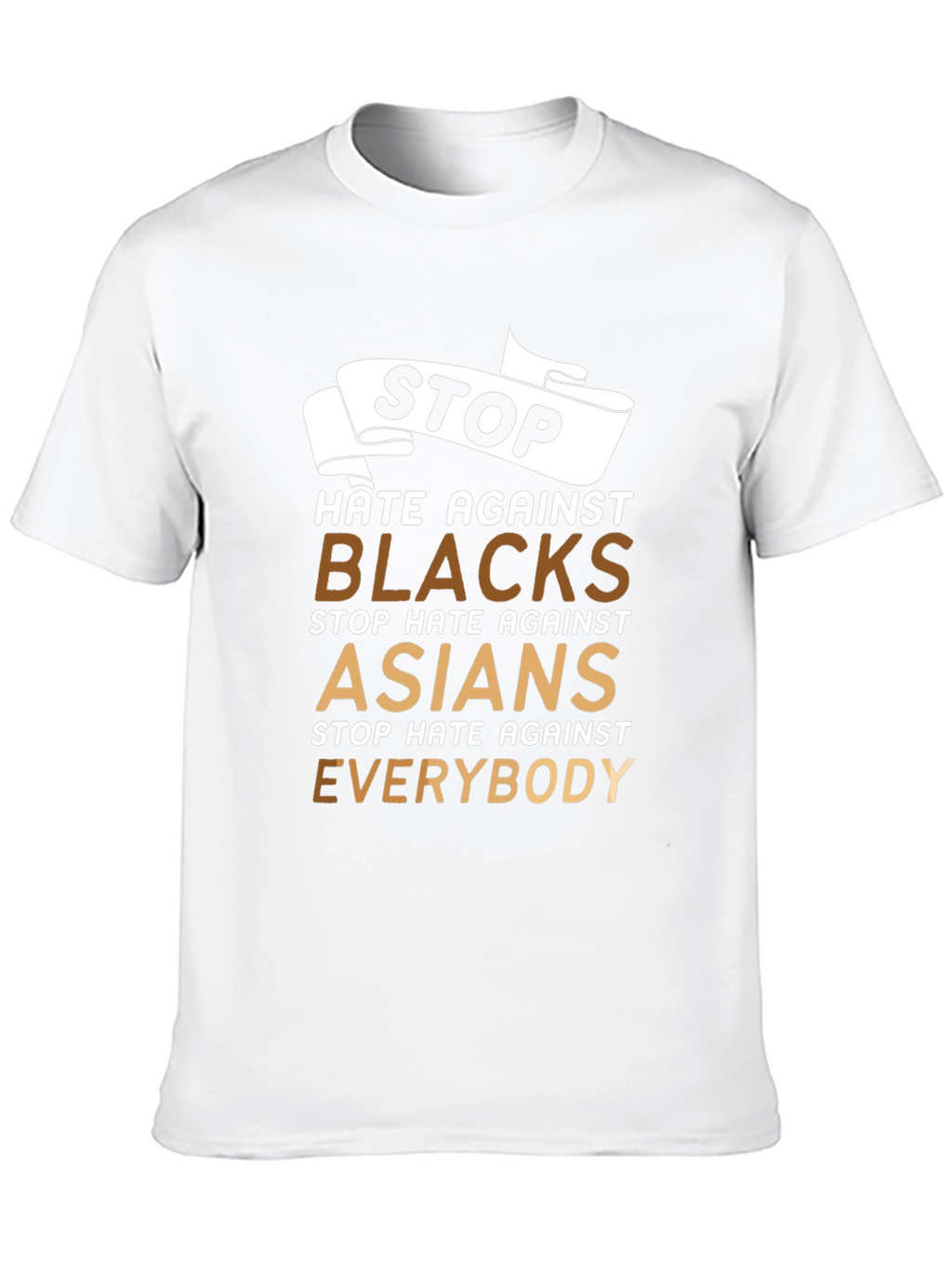 Stop Hate Against Everyone Equality T-Shirt