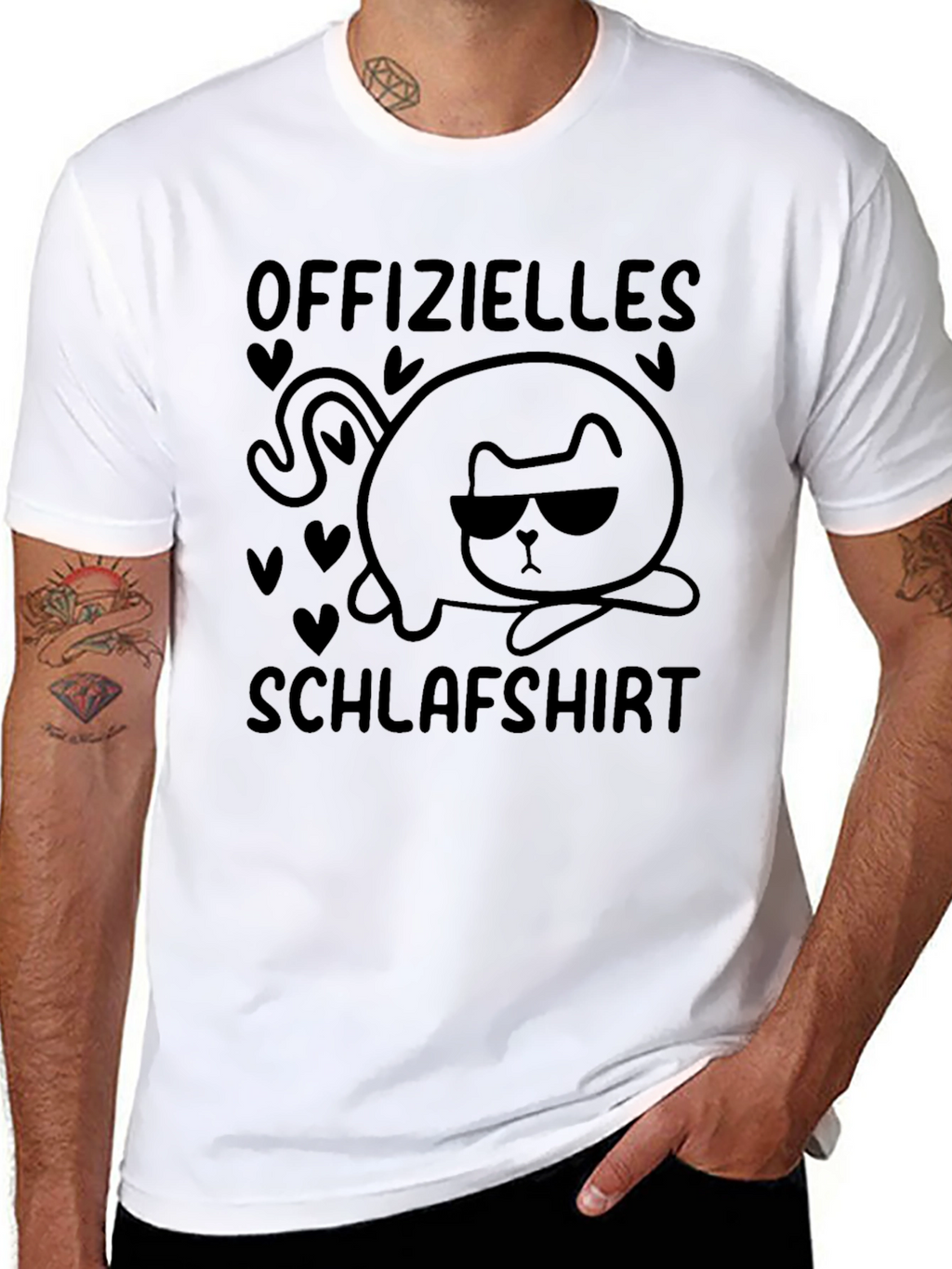 Cool Cat Schlafshirt - Official Sleep Shirt