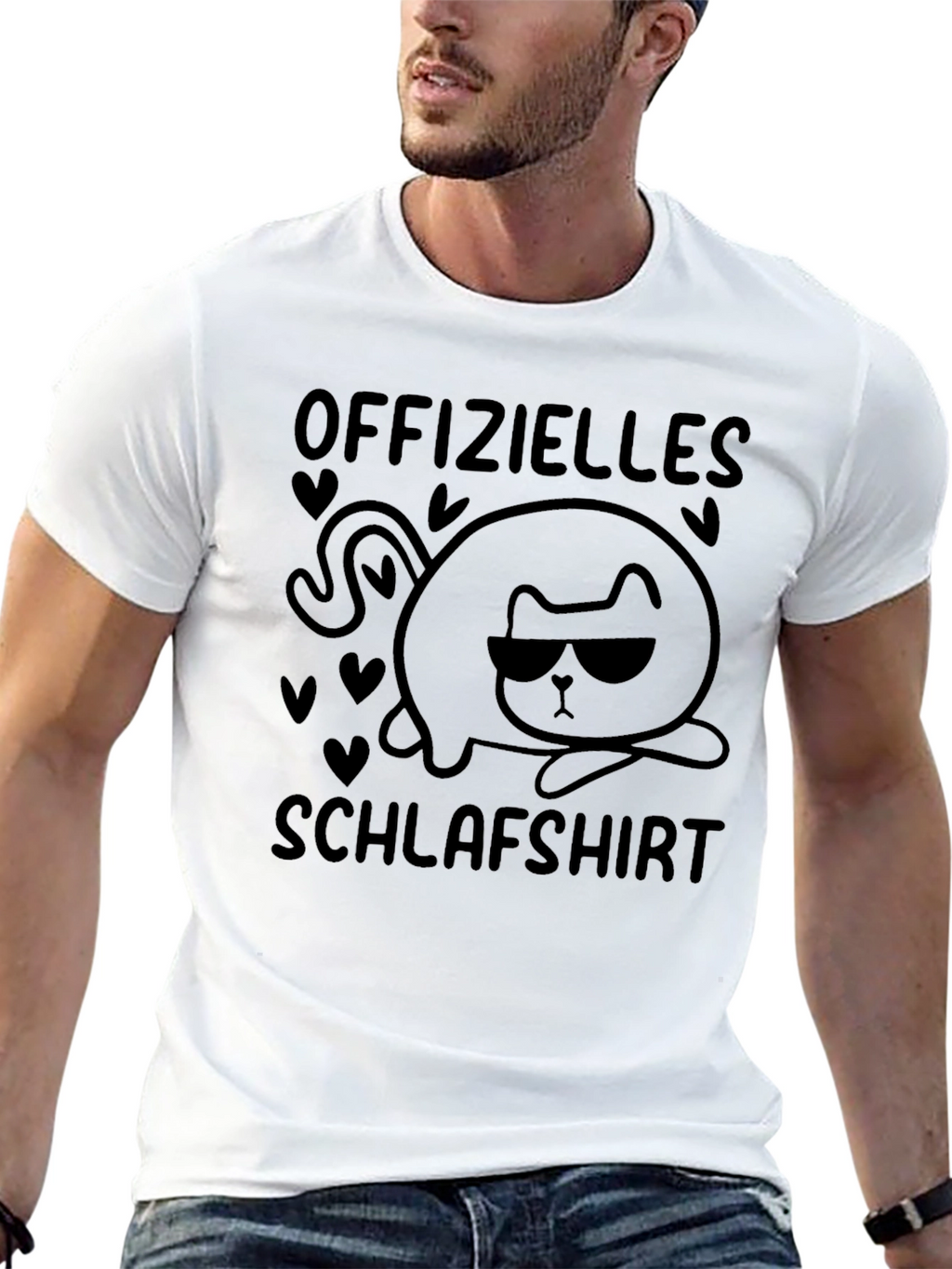 Cool Cat Schlafshirt - Official Sleep Shirt