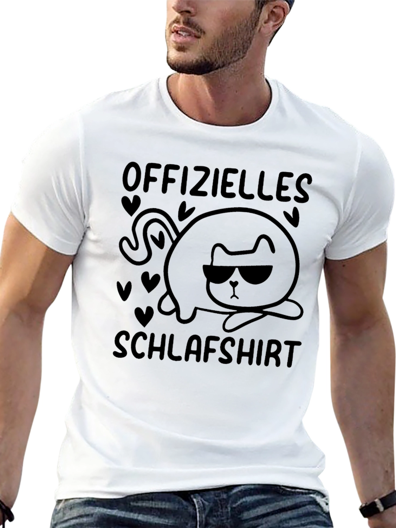 Cool Cat Schlafshirt - Official Sleep Shirt