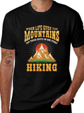 Mountain Hiking Graphic Tee - Adventure Ready