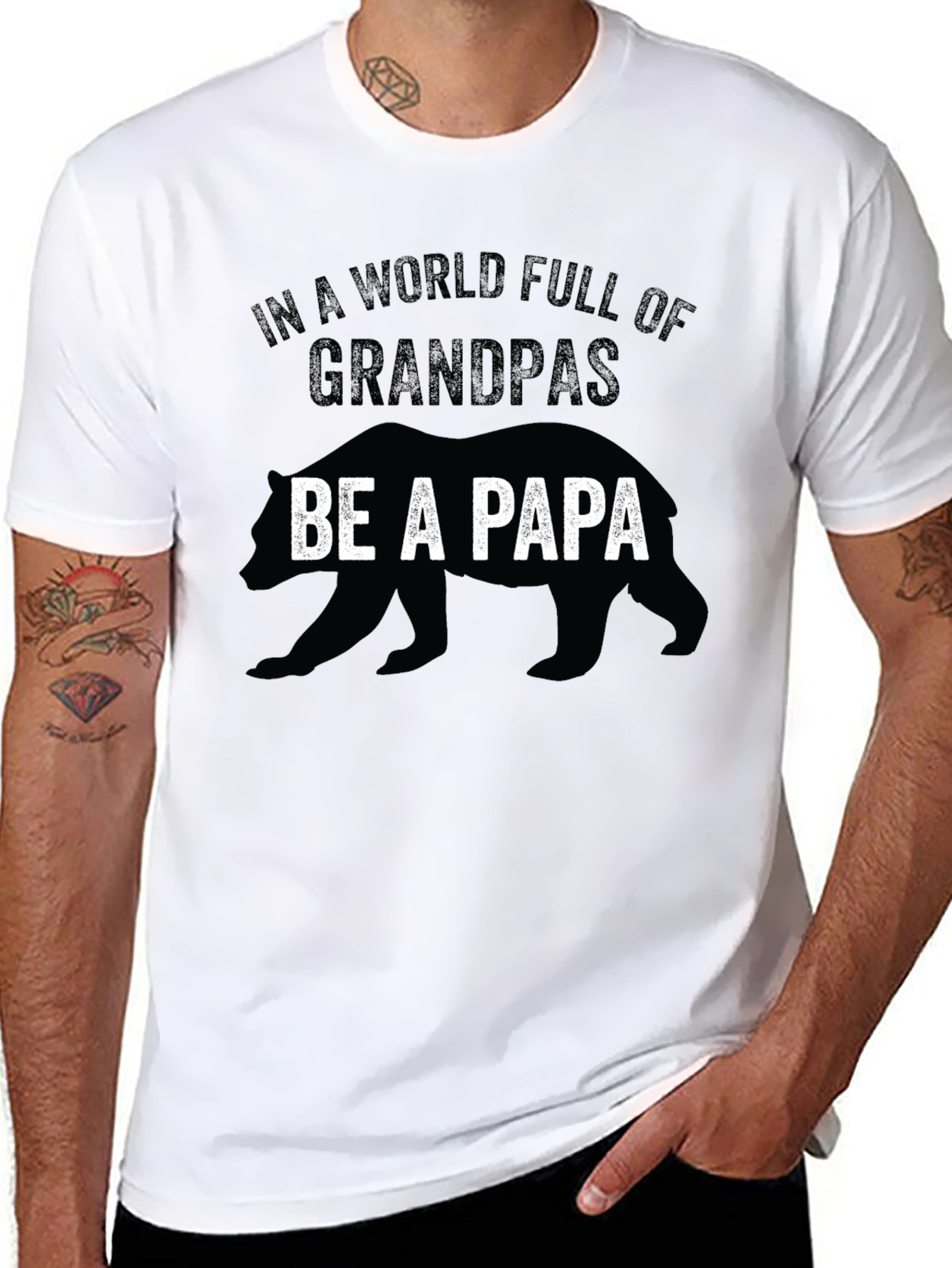 Be a Papa Bear Graphic T-Shirt
