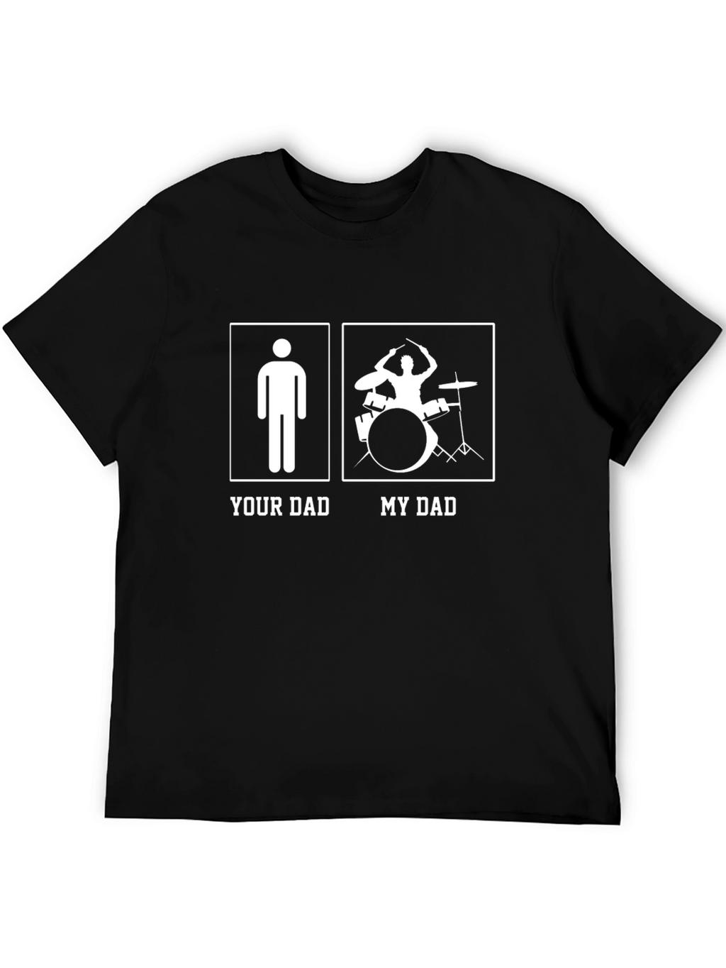 My Dad Plays Drums T-Shirt - Funny Musician Tee
