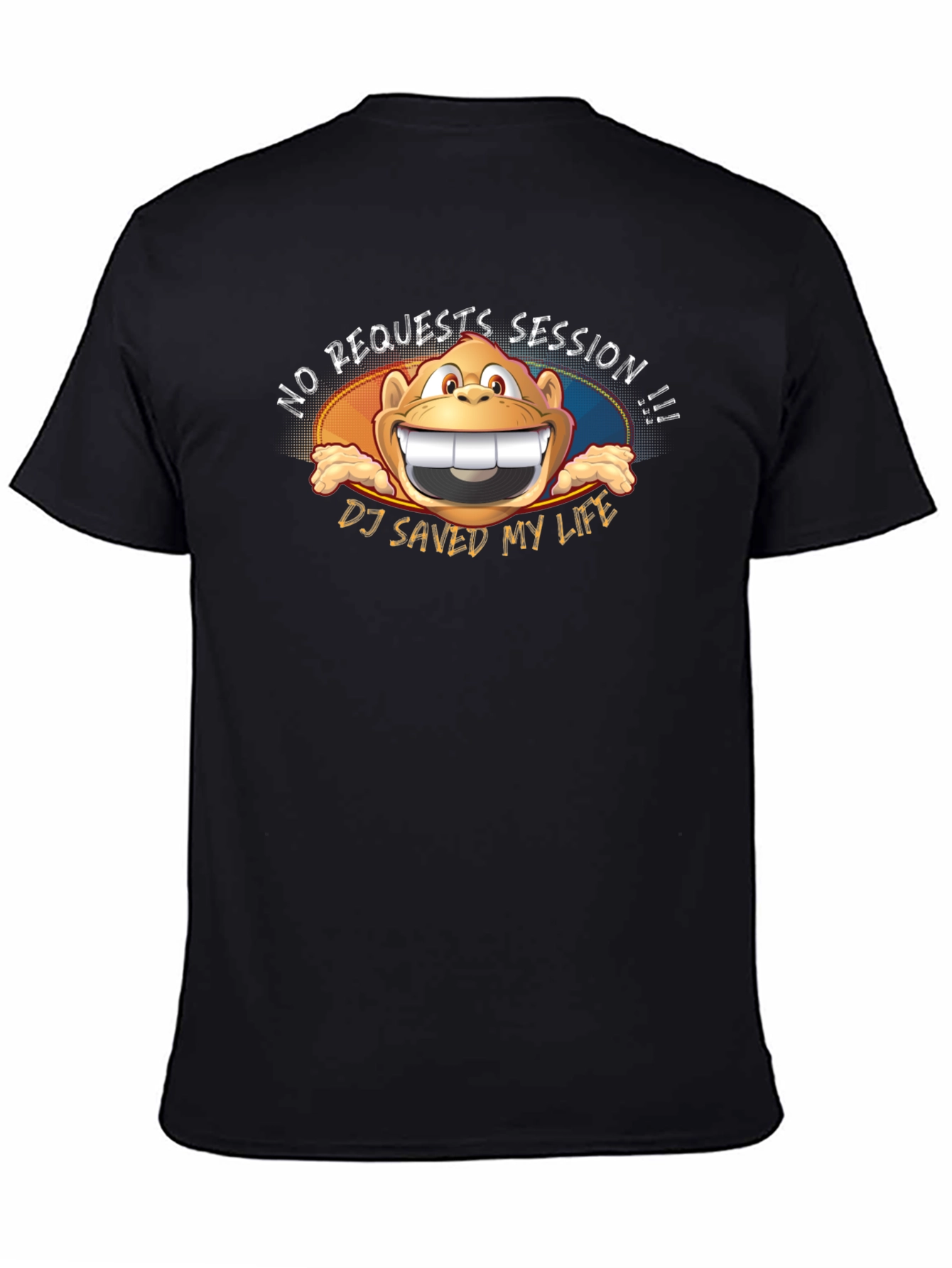 No Requests Monkey DJ T-Shirt