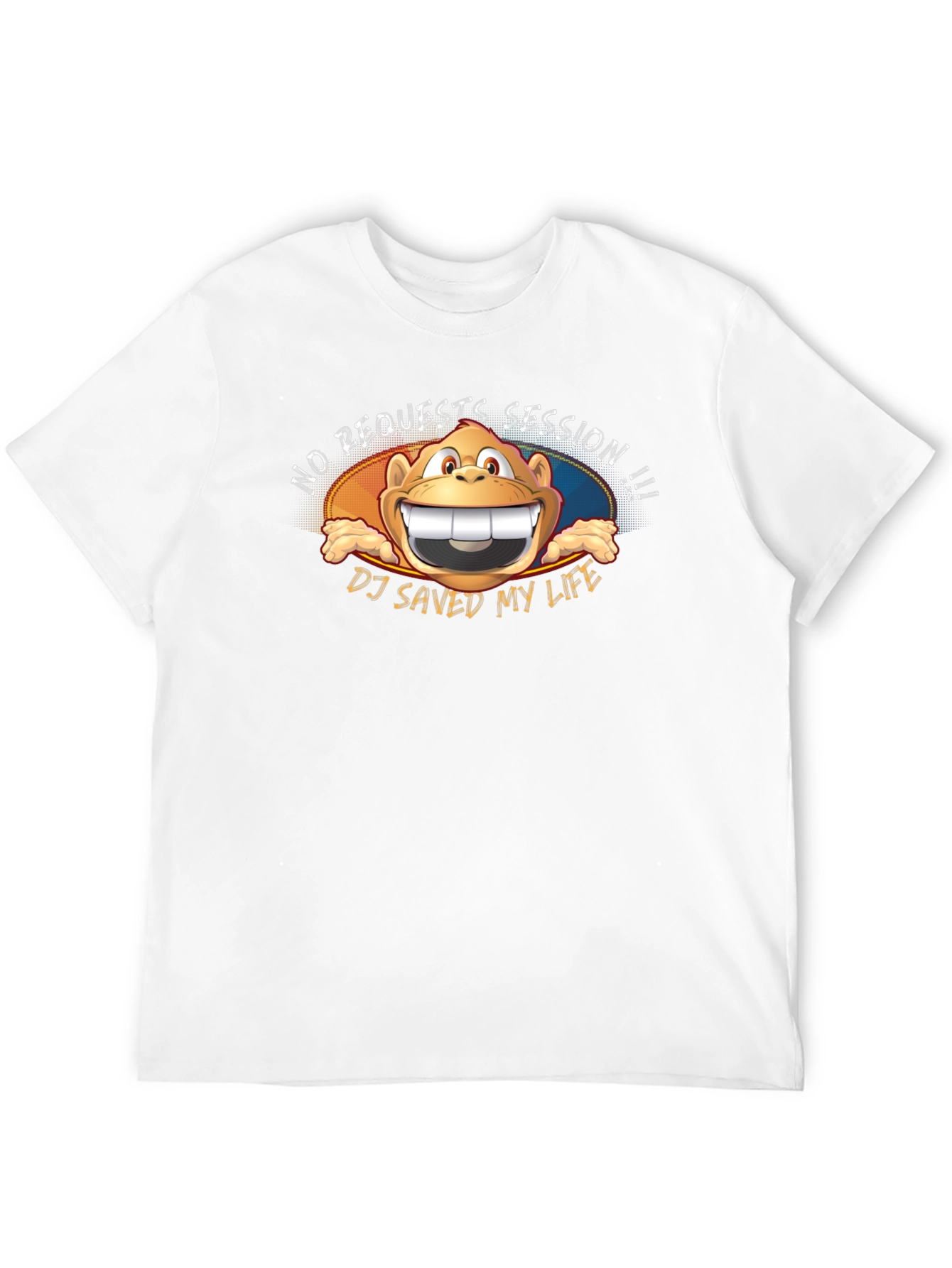 No Requests Monkey DJ T-Shirt