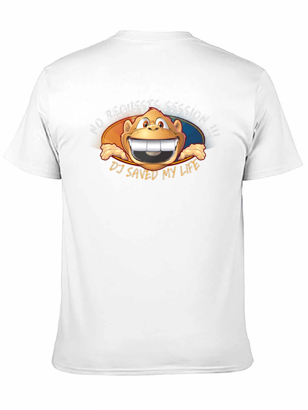 No Requests Monkey DJ T-Shirt