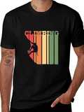 Climbing Retro Graphic T-Shirt