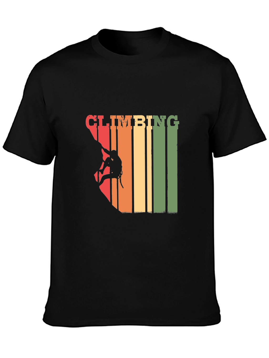 Climbing Retro Graphic T-Shirt