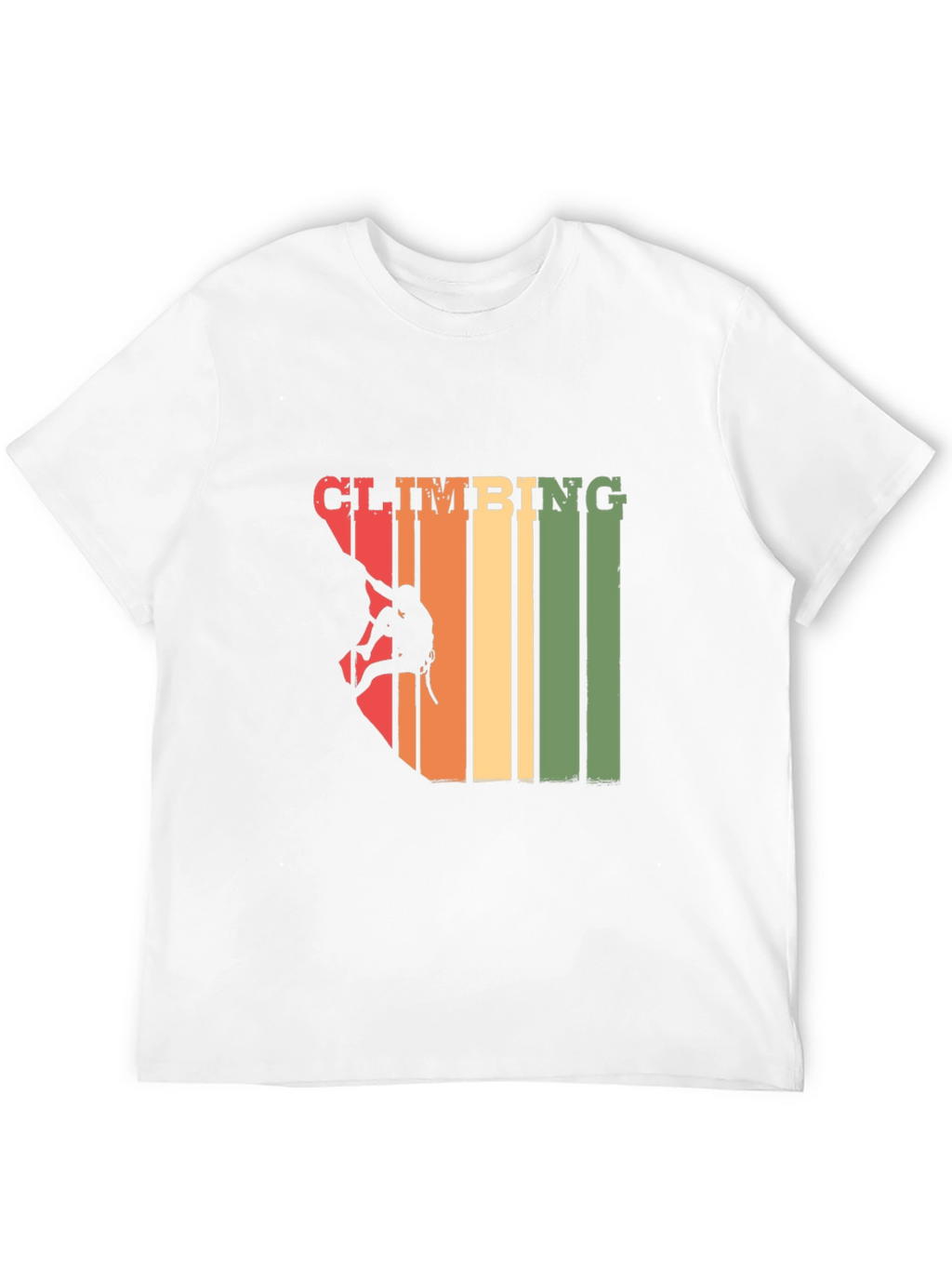 Climbing Retro Graphic T-Shirt