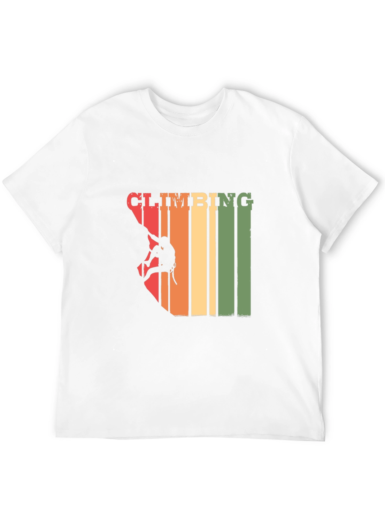Climbing Retro Graphic T-Shirt