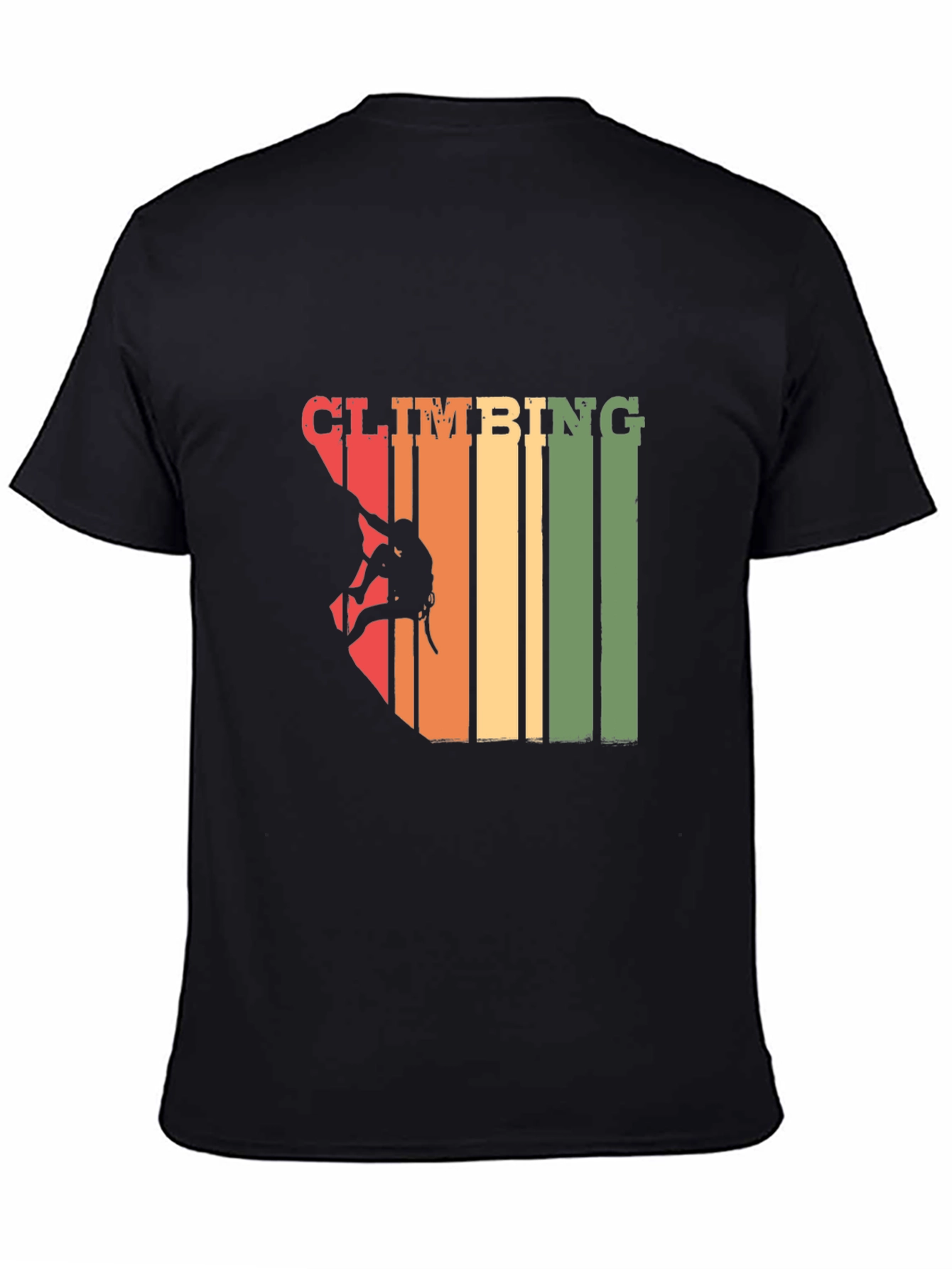 Climbing Retro Graphic T-Shirt