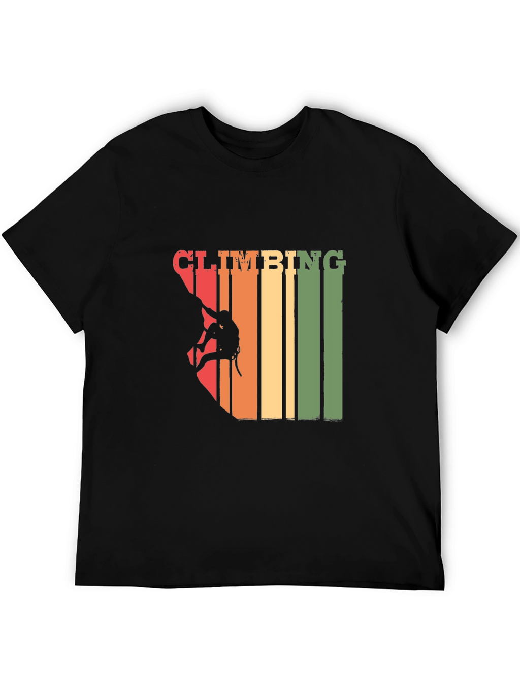 Climbing Retro Graphic T-Shirt