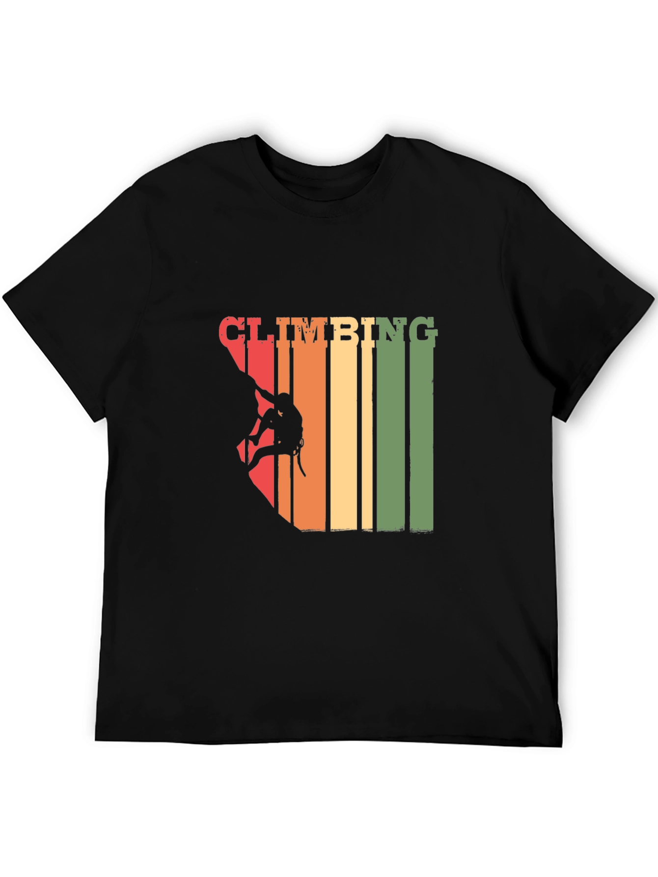 Climbing Retro Graphic T-Shirt