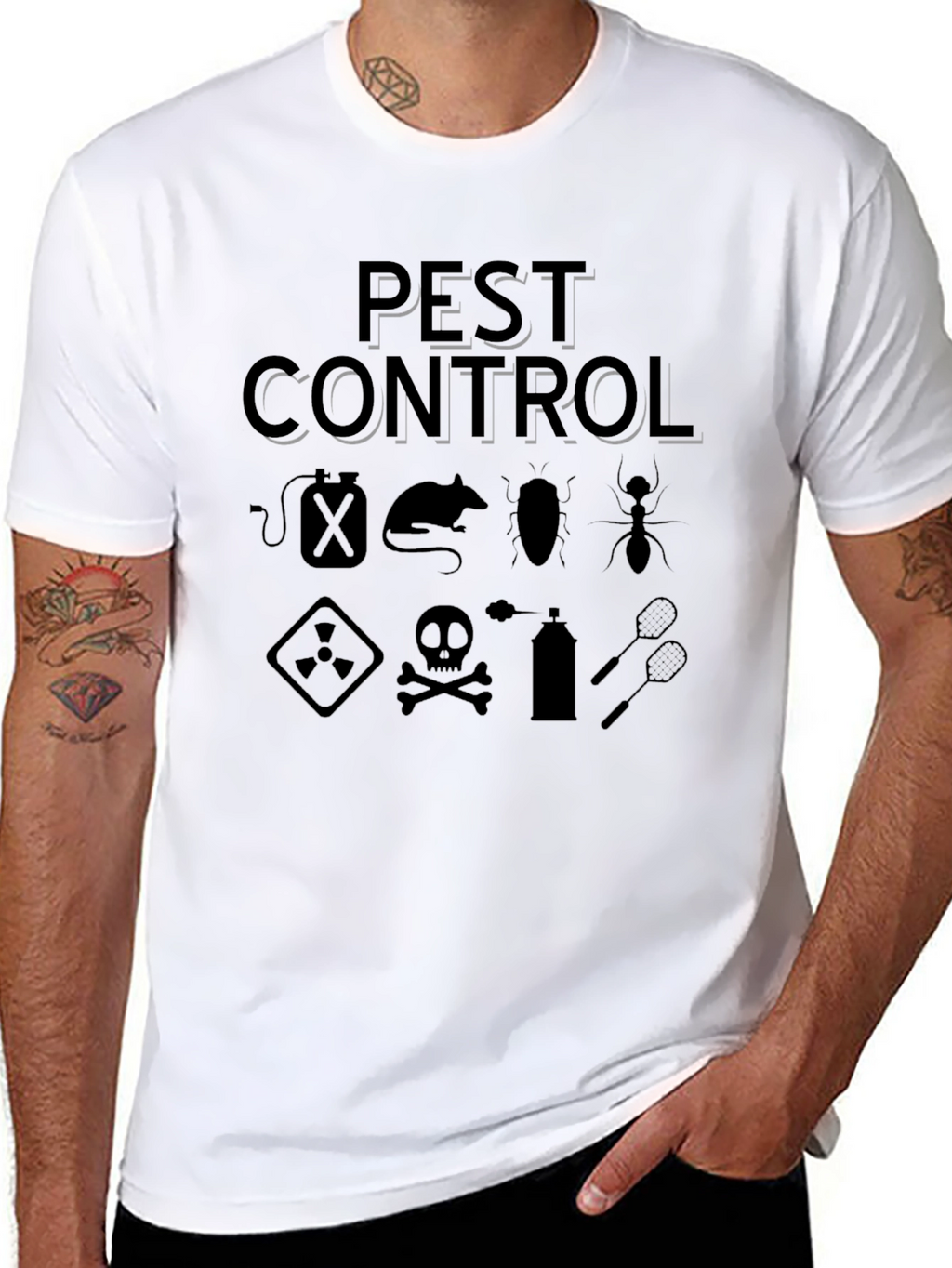 Pest Control Graphic Tee - Exterminator Humor