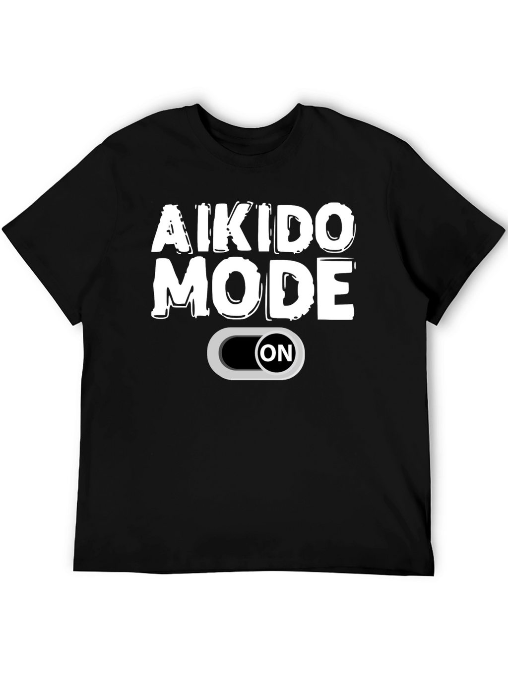 Aikido Mode ON Graphic Tee - Martial Arts T-Shirt