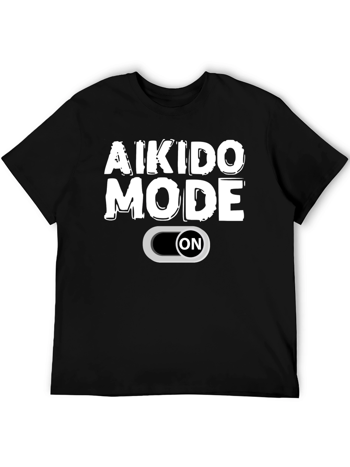 Aikido Mode ON Graphic Tee - Martial Arts T-Shirt