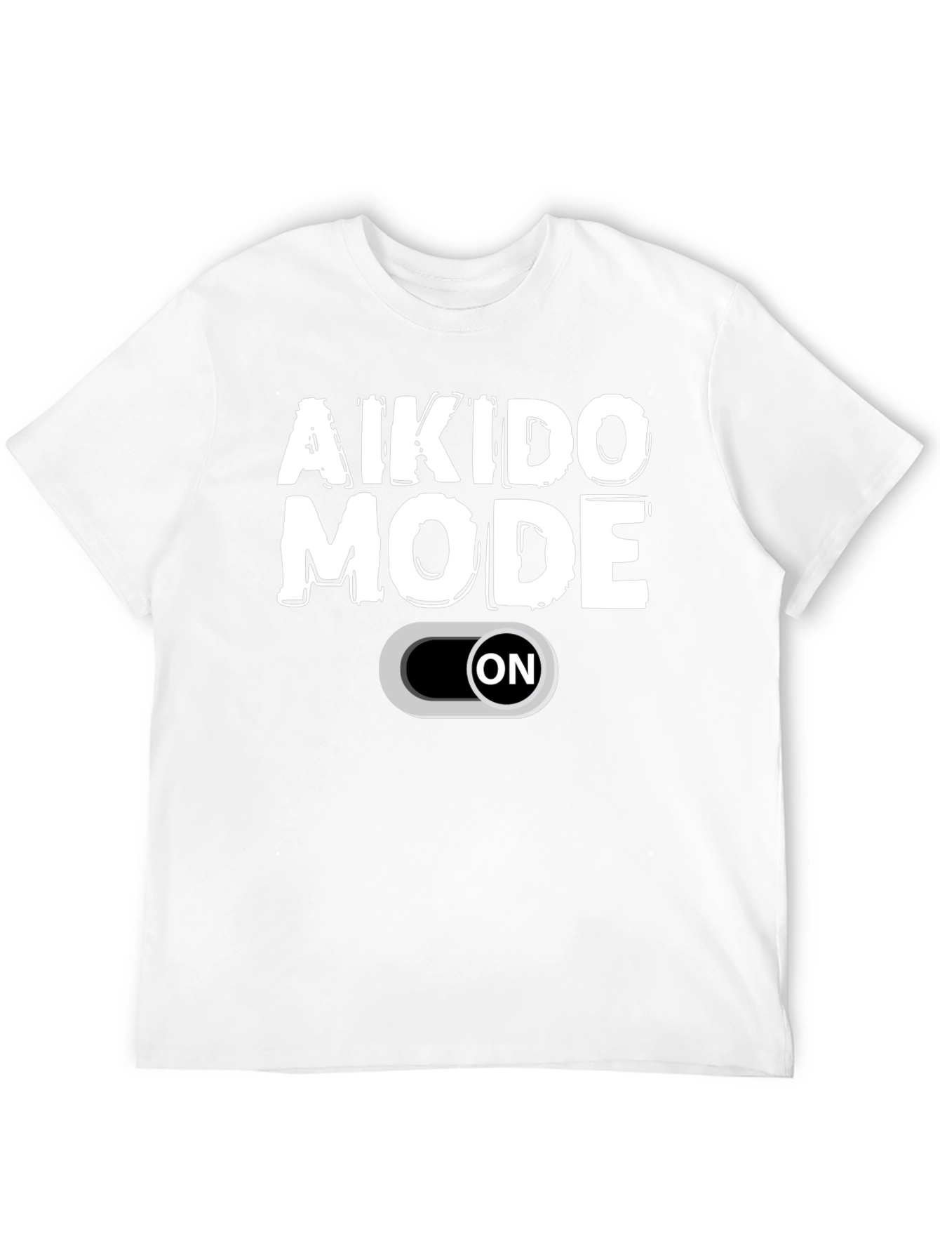 Aikido Mode ON Graphic Tee - Martial Arts T-Shirt