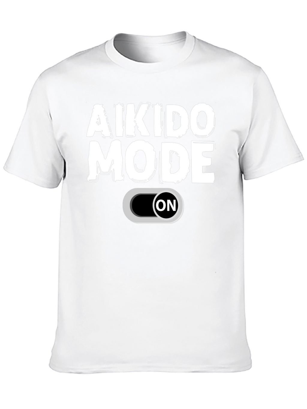 Aikido Mode ON Graphic Tee - Martial Arts T-Shirt