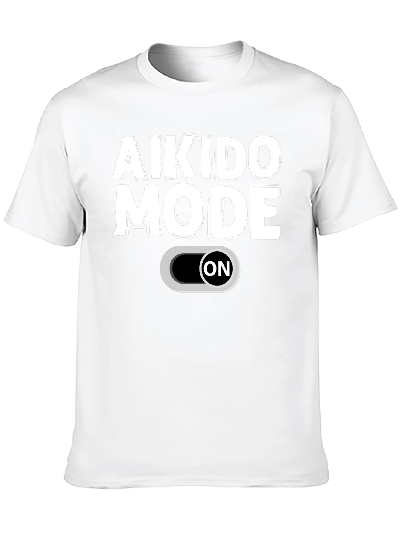 Aikido Mode ON Graphic Tee - Martial Arts T-Shirt