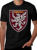 Heraldic Griffin Shield Graphic Tee