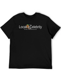 Local Celebrity Black Graphic T-Shirt