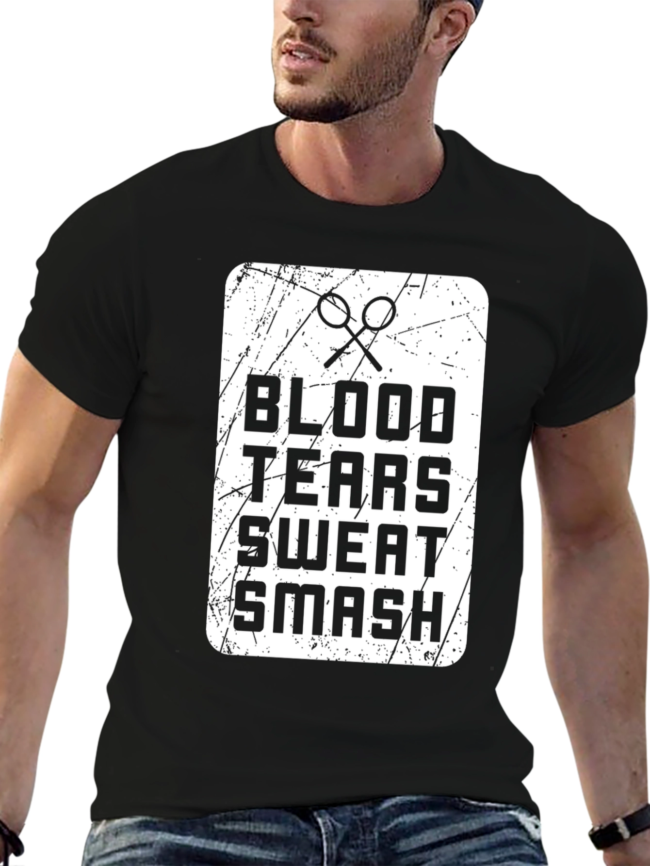 Blood Tears Sweat Smash T-Shirt - Gym Workout