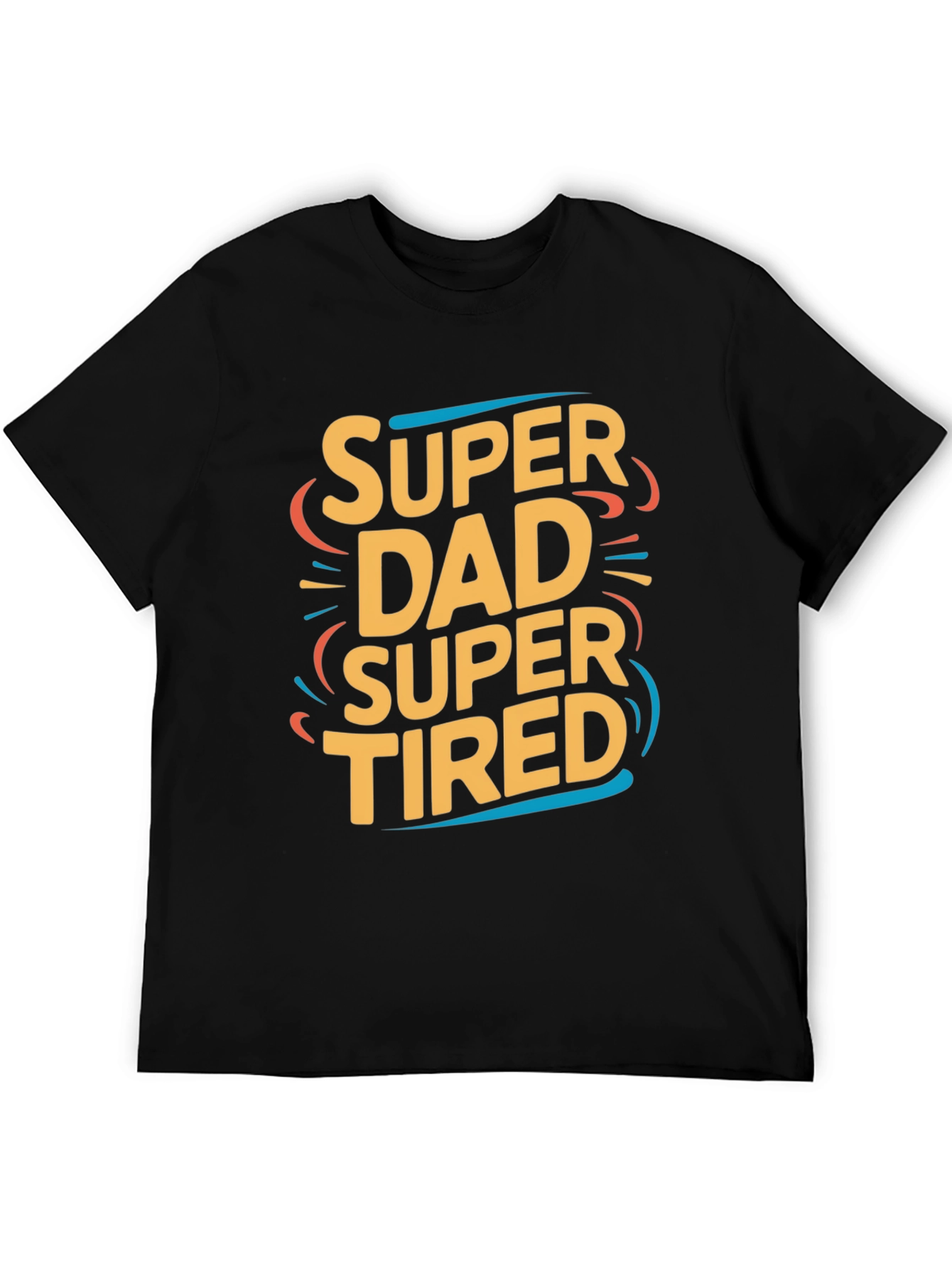 Super Dad Super Tired Graphic T-Shirt
