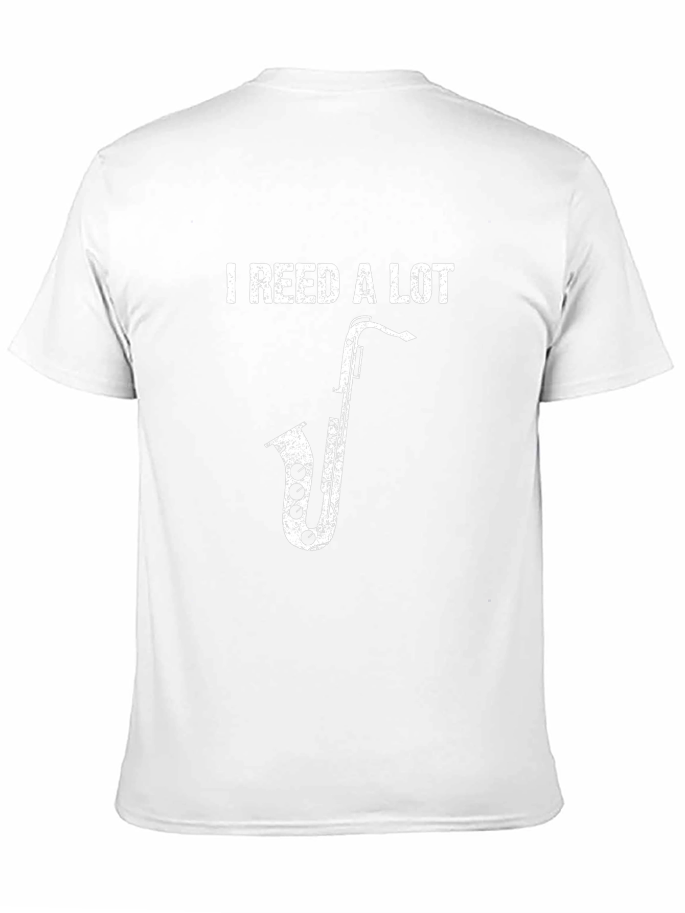 I Reed A Lot Saxophone T-Shirt Funny Musician Tee