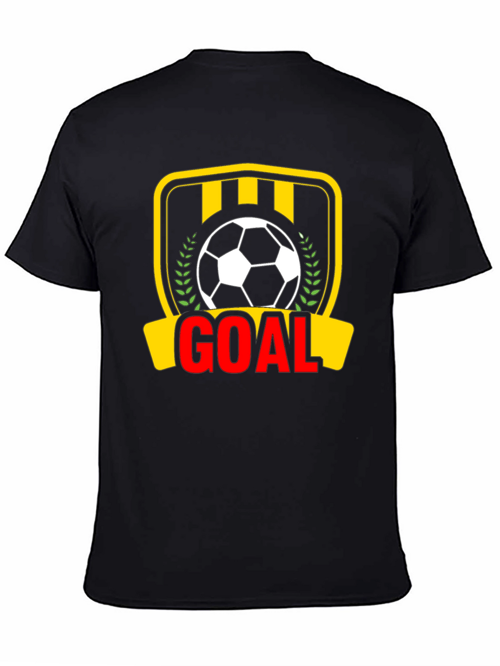 Goal! Soccer Graphic Tee - Black