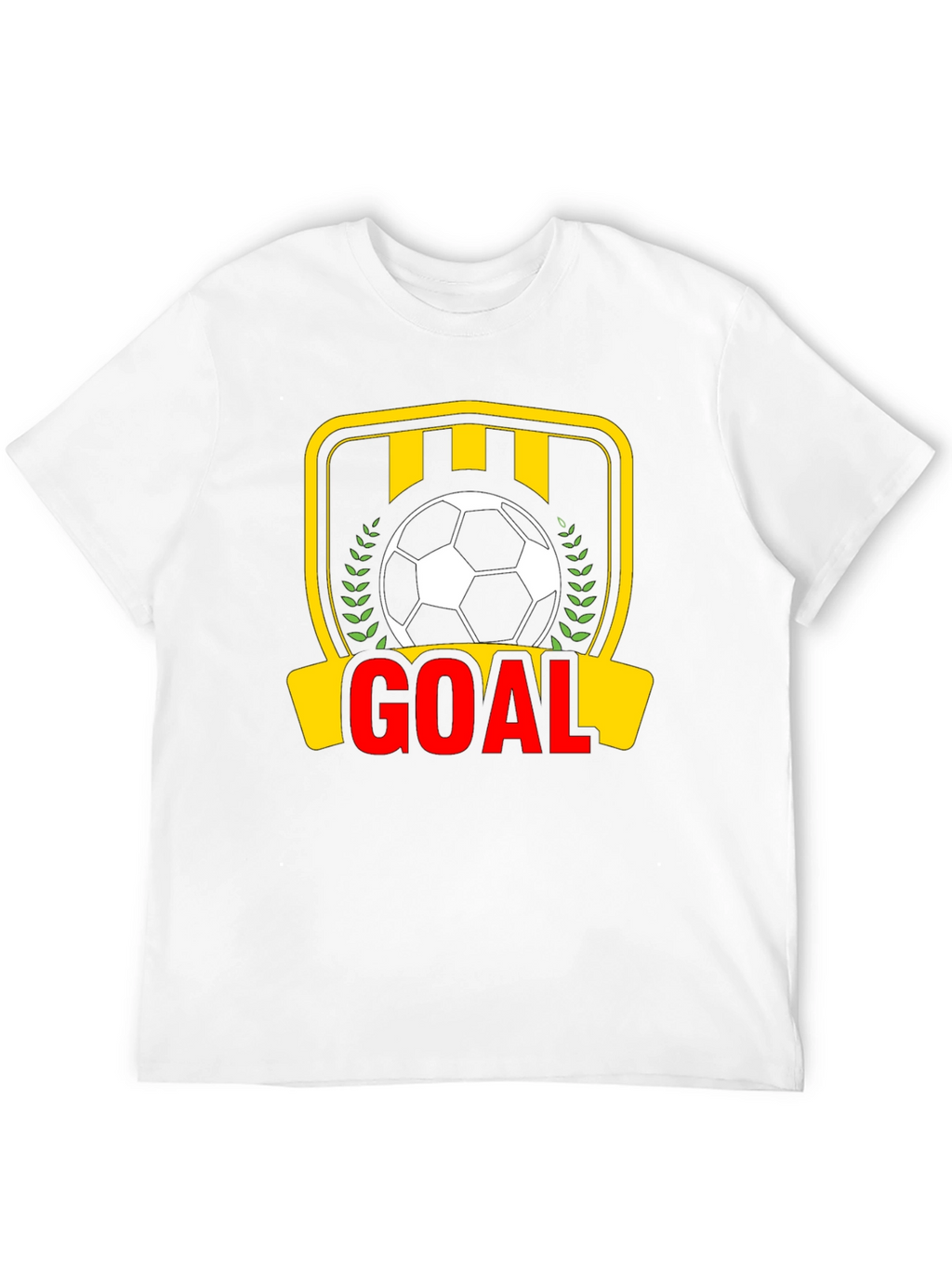 Goal! Soccer Graphic Tee - Black