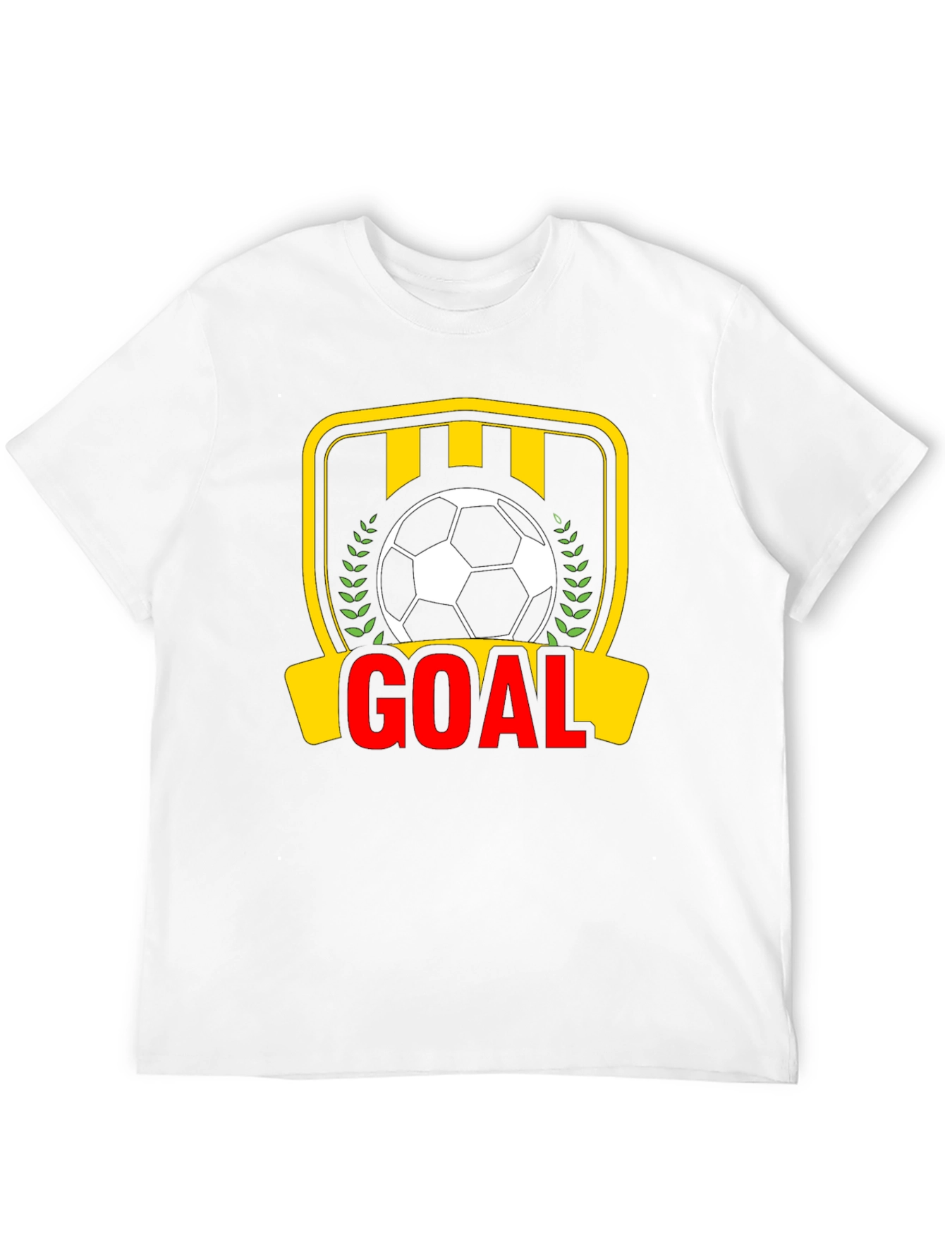Goal! Soccer Graphic Tee - Black