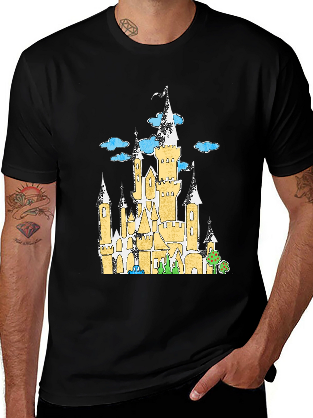 Castle Graphic T-Shirt