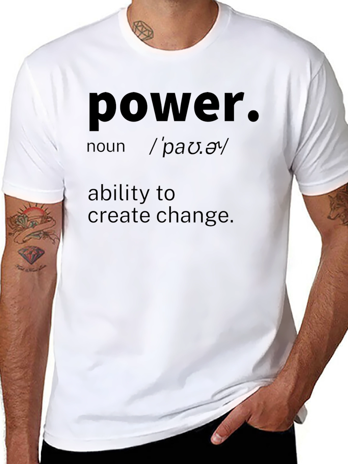 Power Definition T-Shirt - Motivational Tee