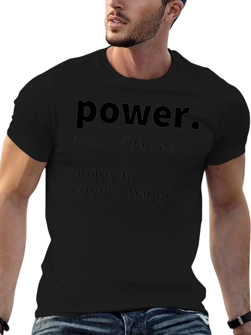 Power Definition T-Shirt - Motivational Tee