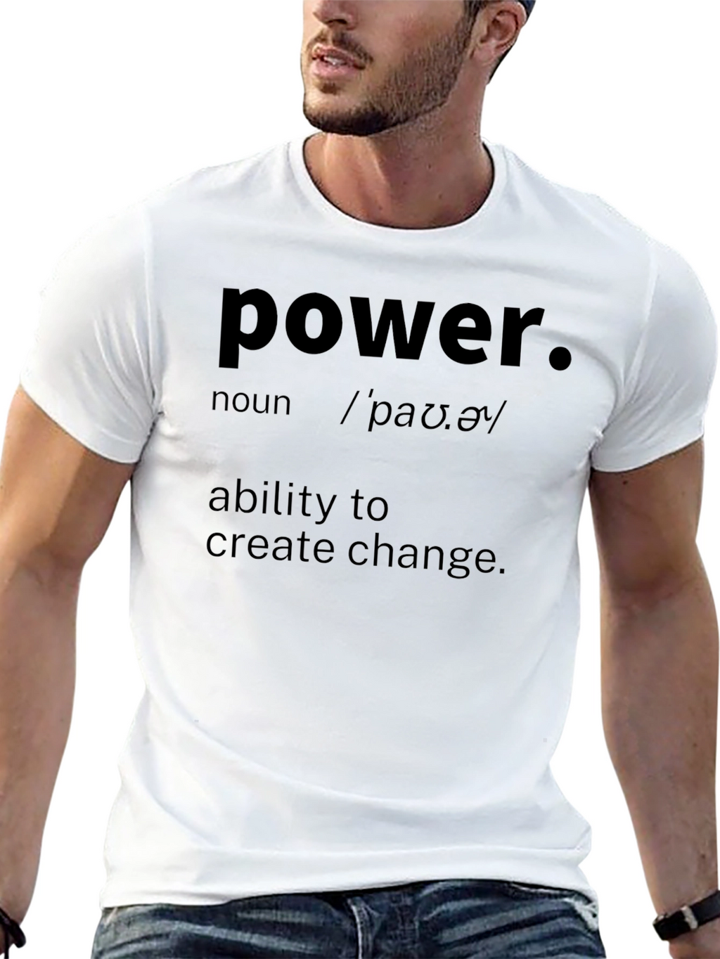 Power Definition T-Shirt - Motivational Tee