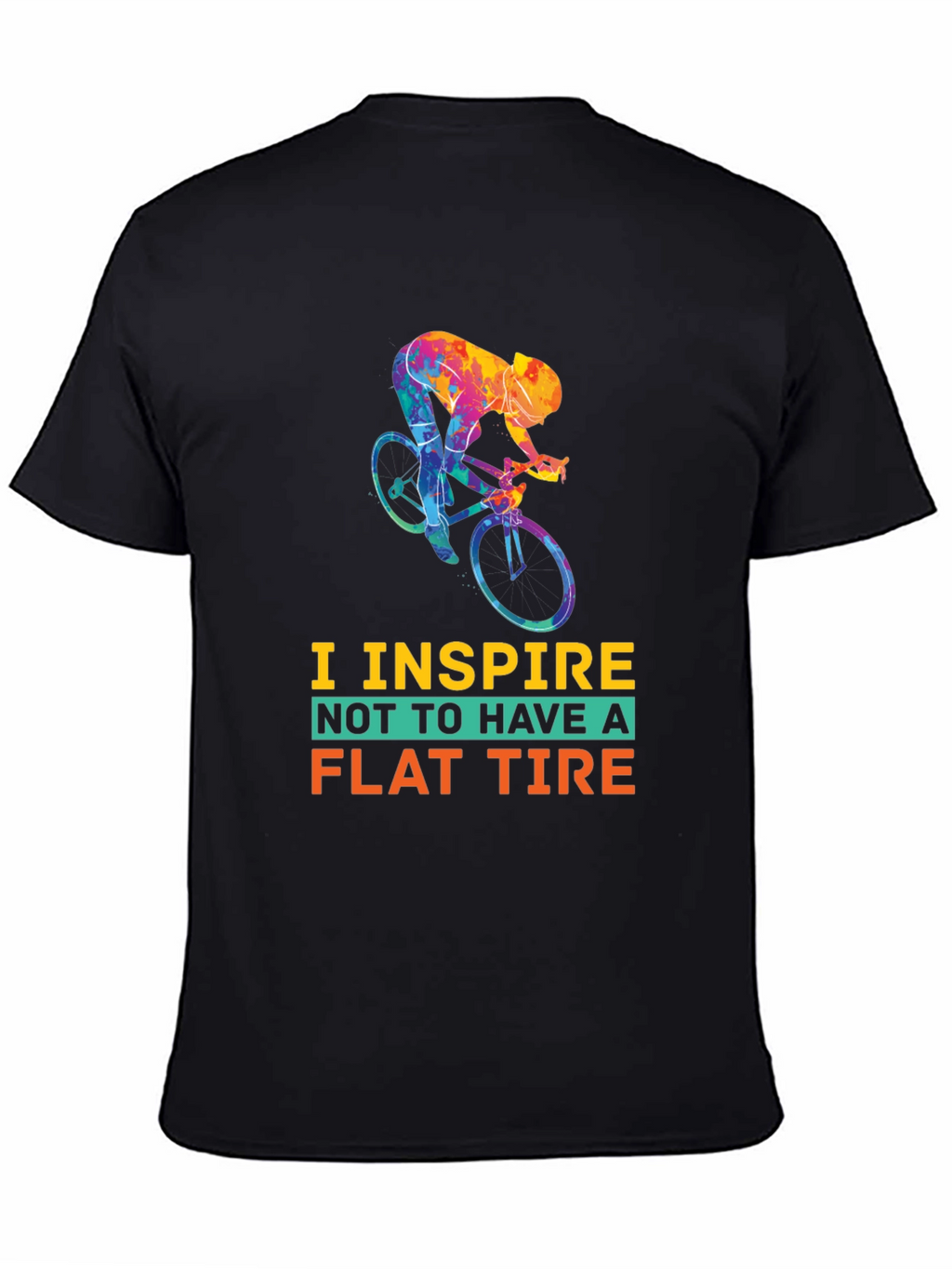 Inspire Flat Tire T-Shirt - Cycling Tee