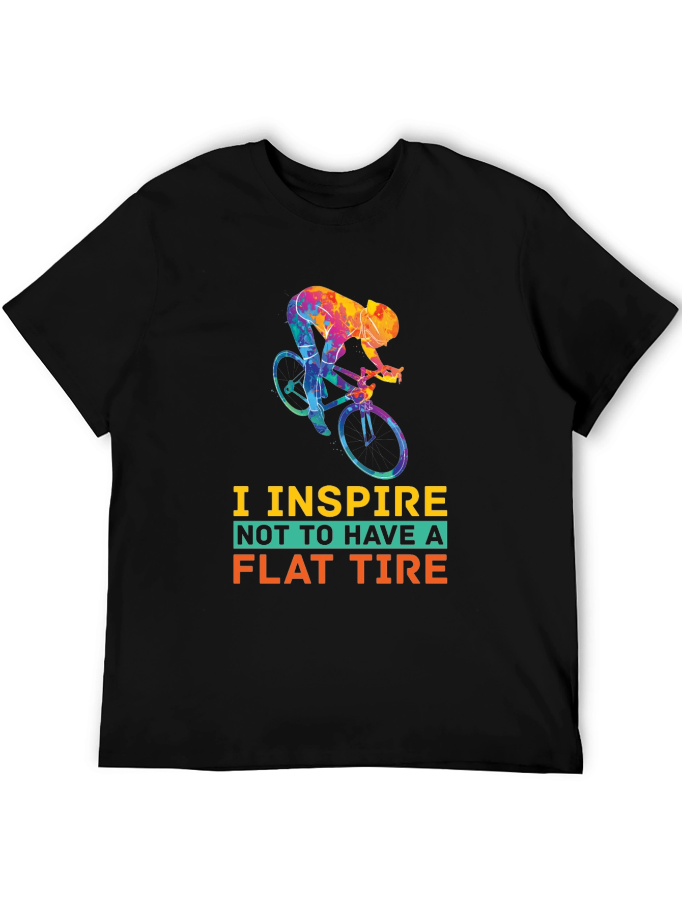 Inspire Flat Tire T-Shirt - Cycling Tee