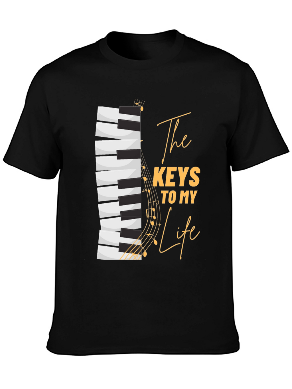 Musical Keys to My Life Graphic T-Shirt