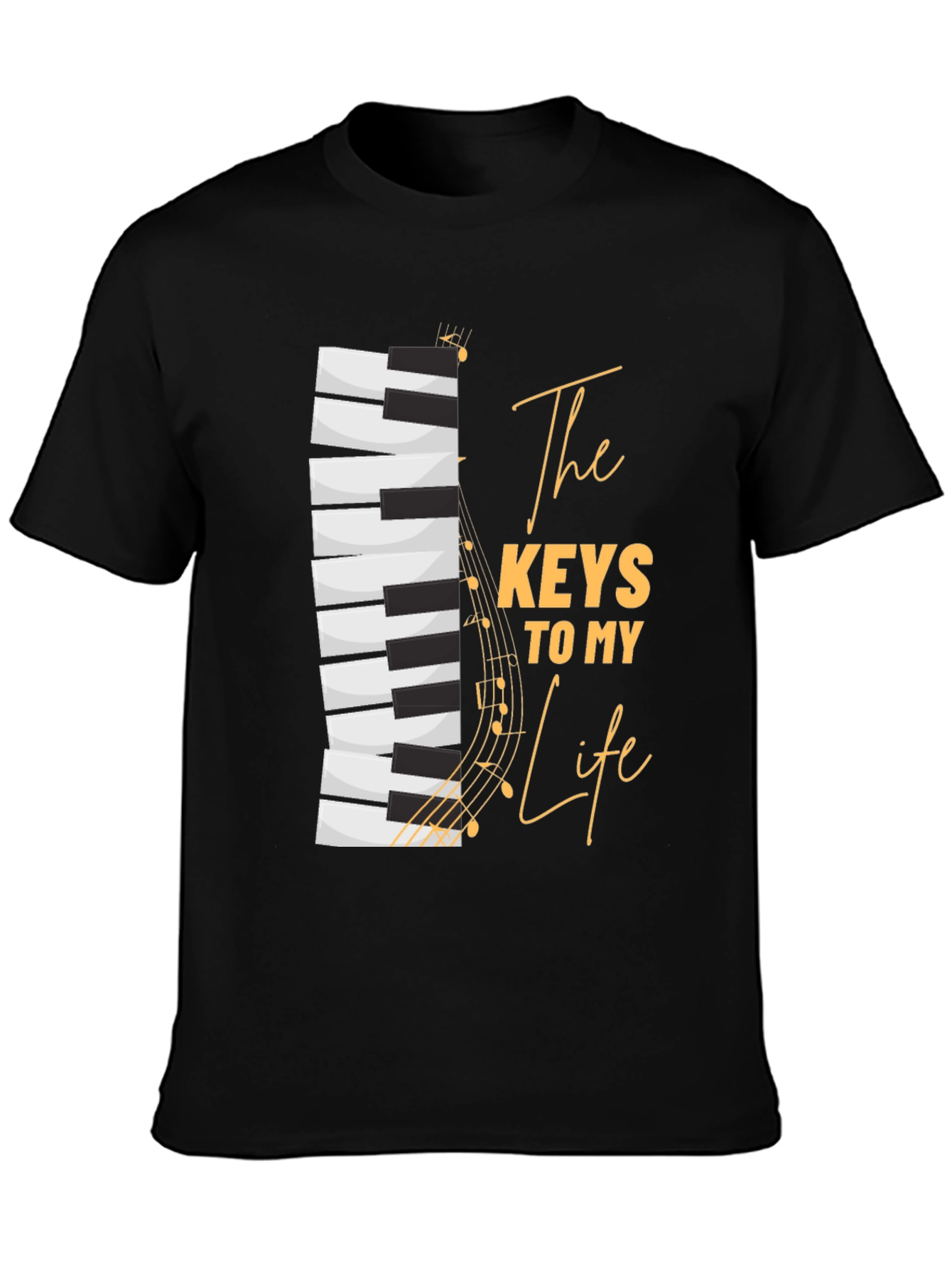 Musical Keys to My Life Graphic T-Shirt