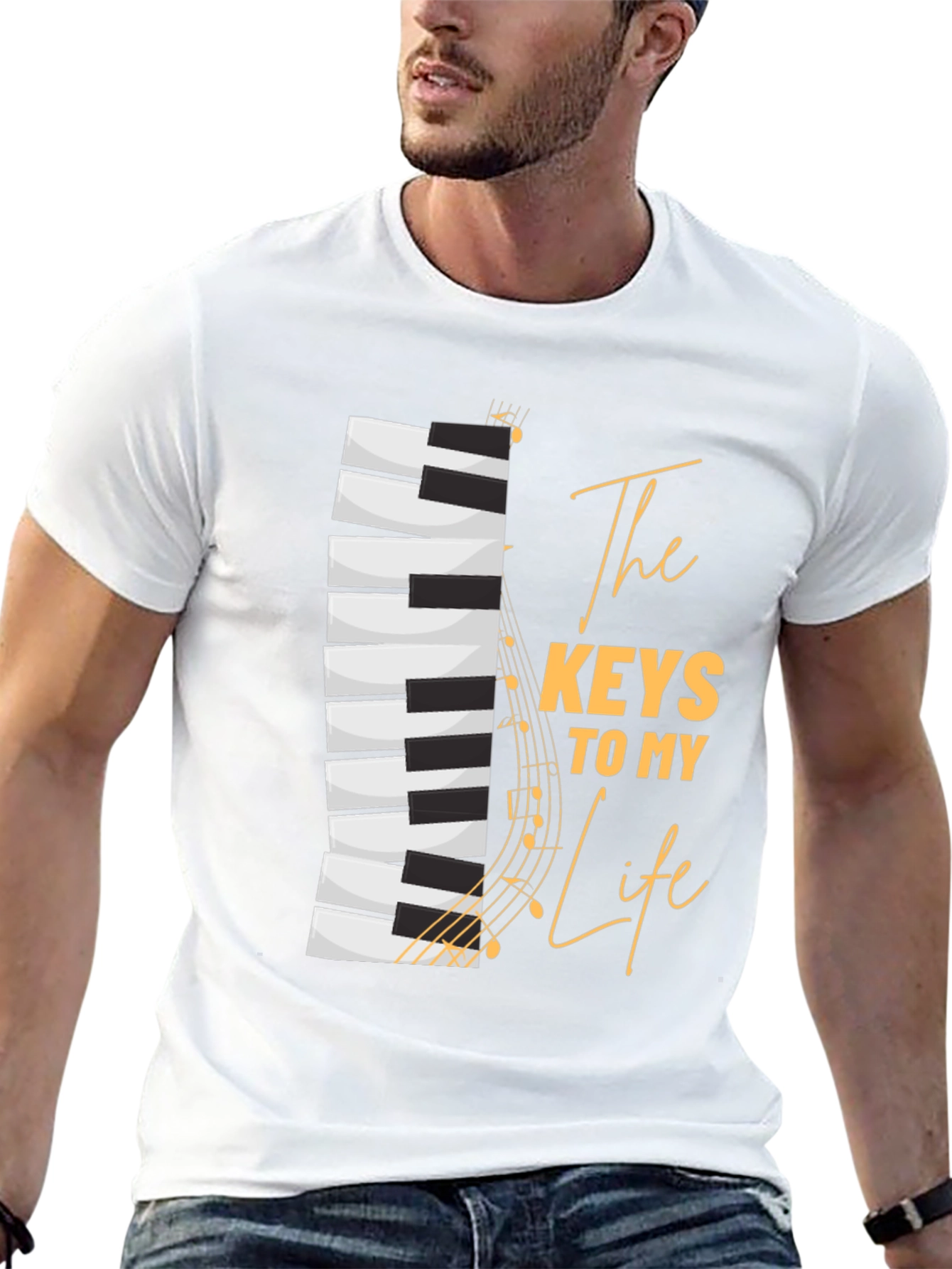 Musical Keys to My Life Graphic T-Shirt