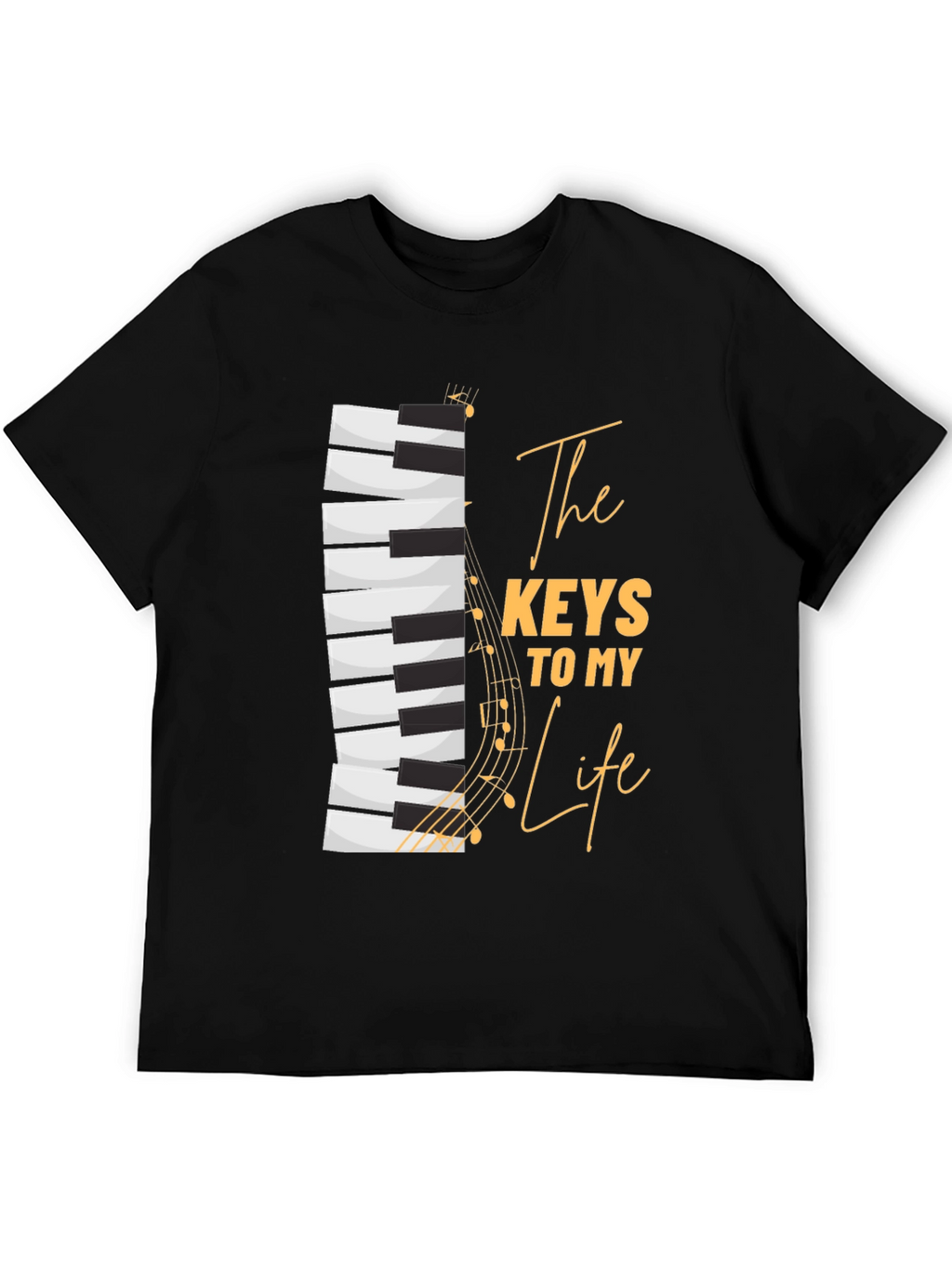 Musical Keys to My Life Graphic T-Shirt