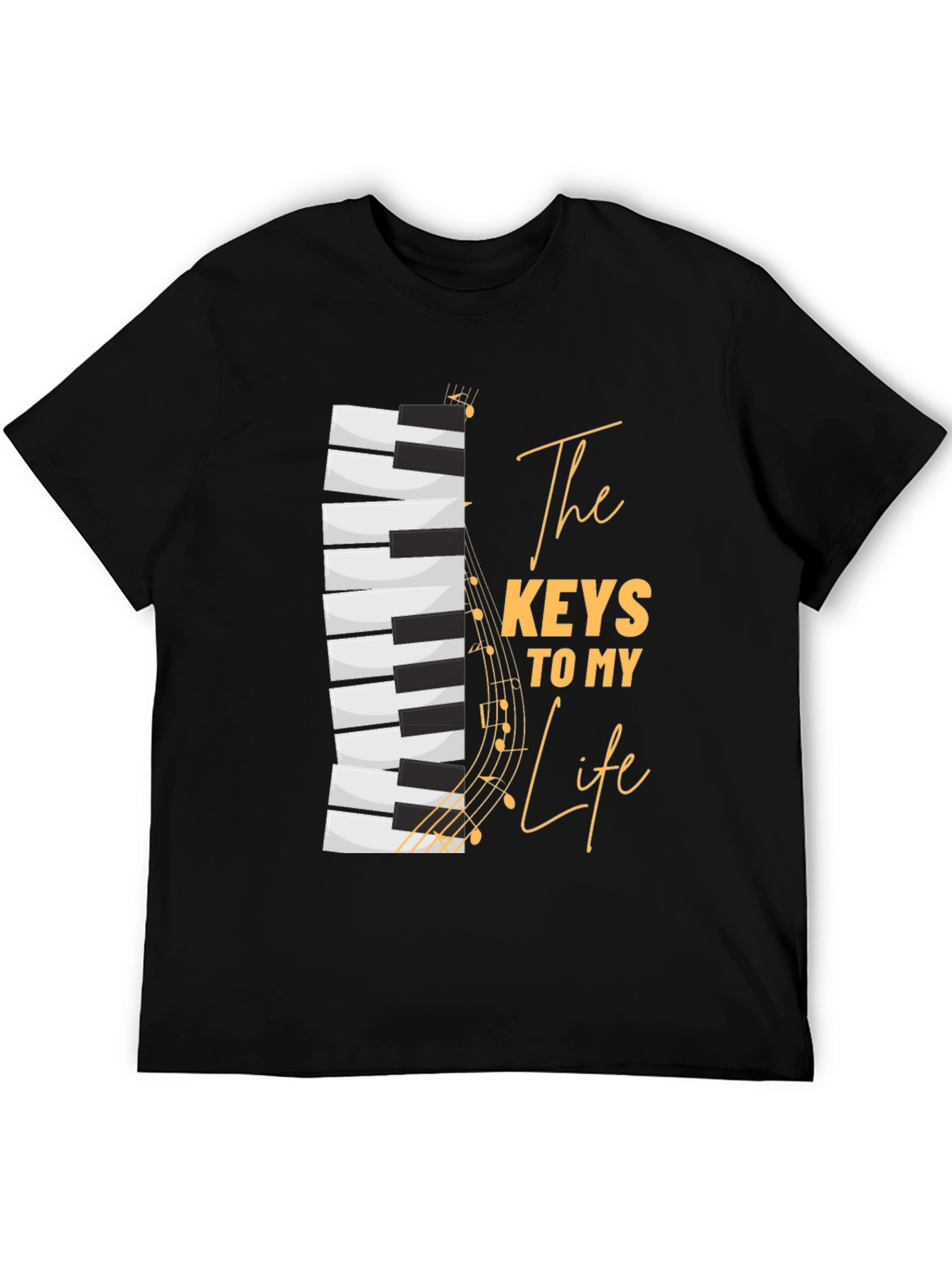 Musical Keys to My Life Graphic T-Shirt