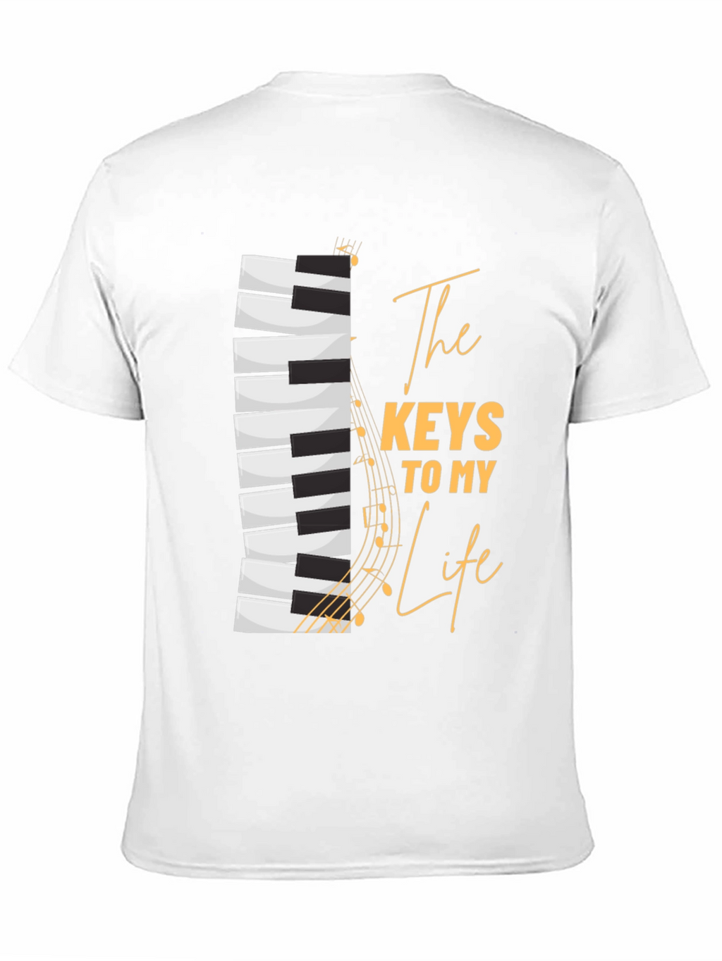 Musical Keys to My Life Graphic T-Shirt