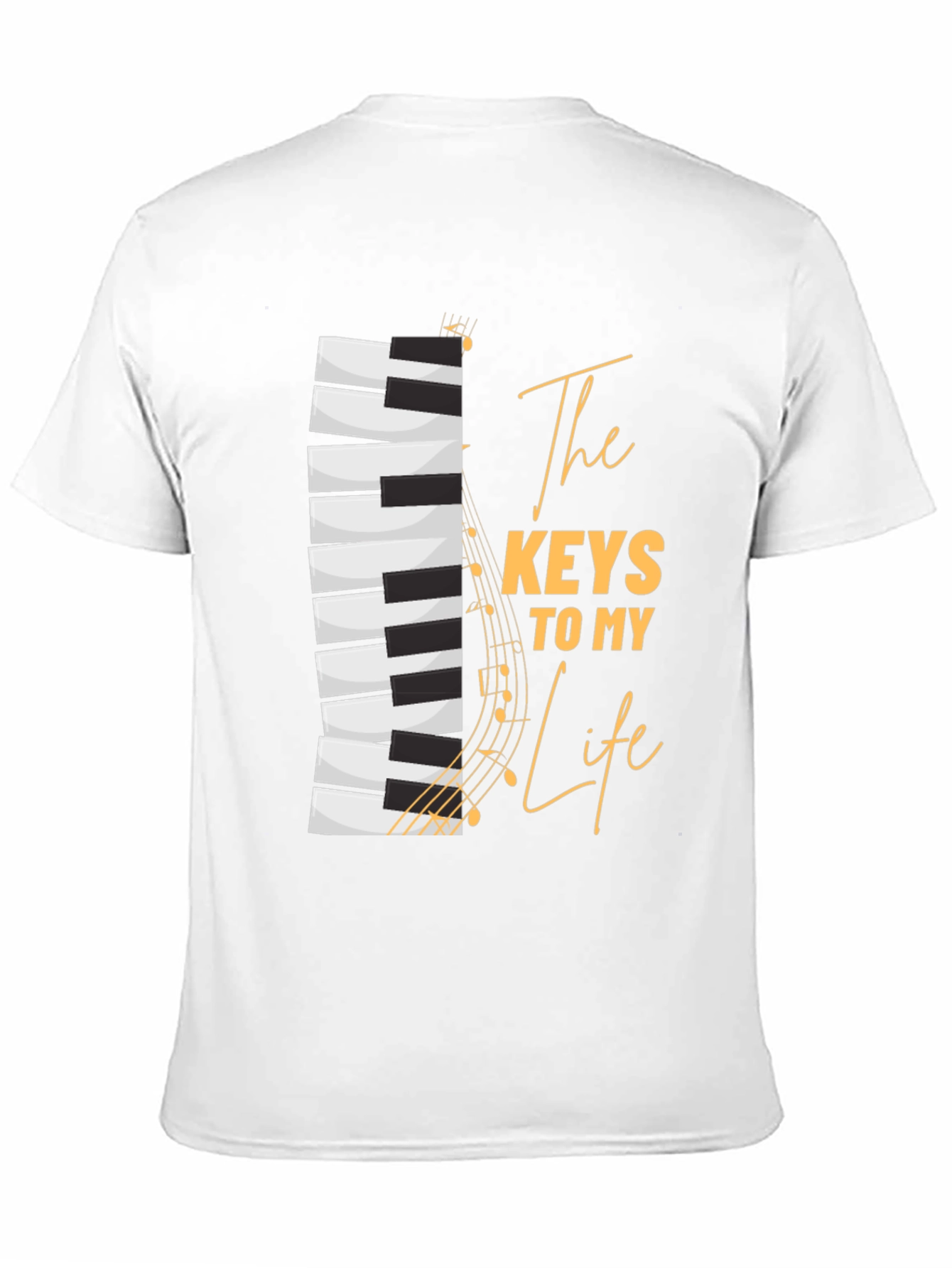 Musical Keys to My Life Graphic T-Shirt